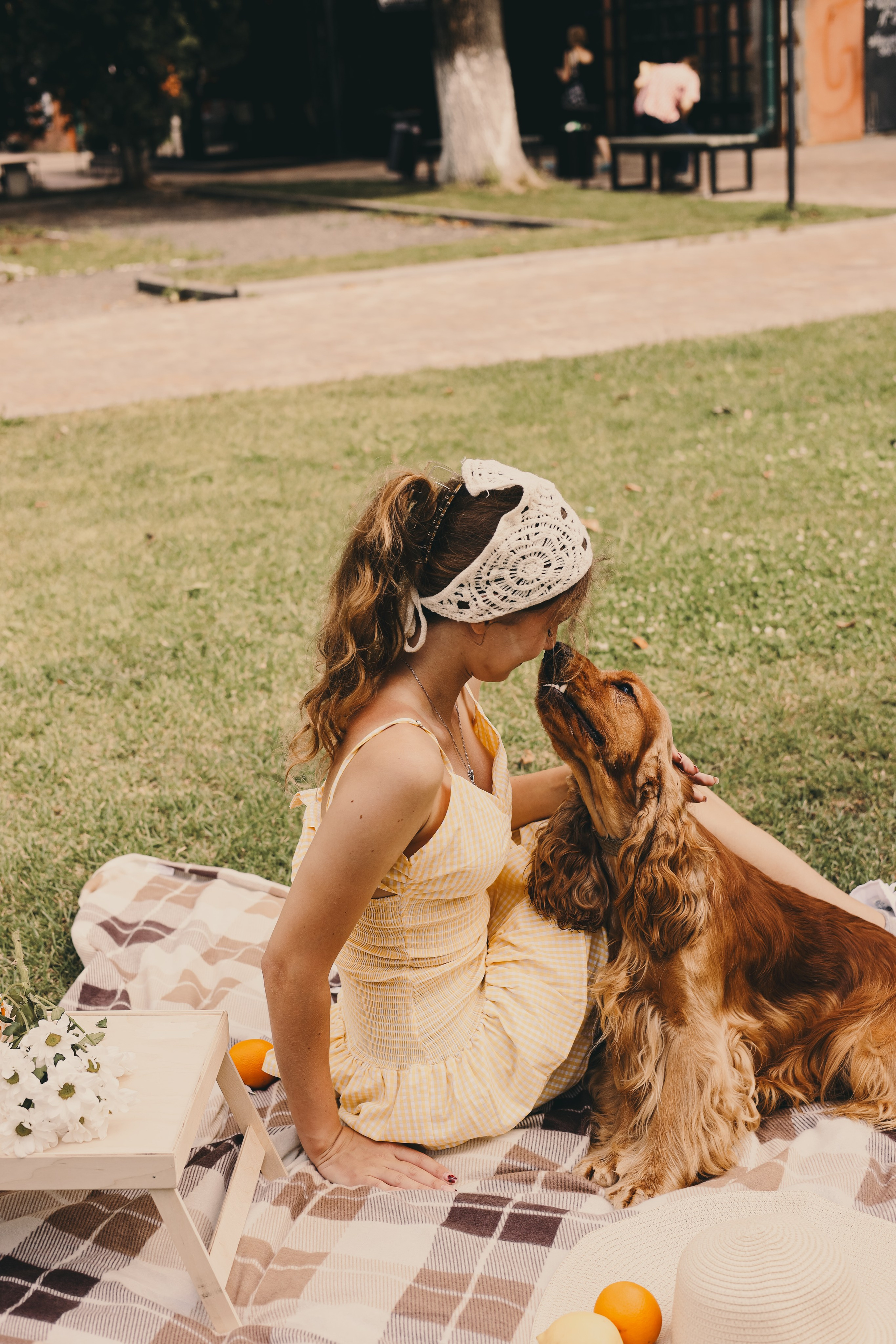 Фотопроект «Пикник со спаниелем». Фотограф Мария Лаенко