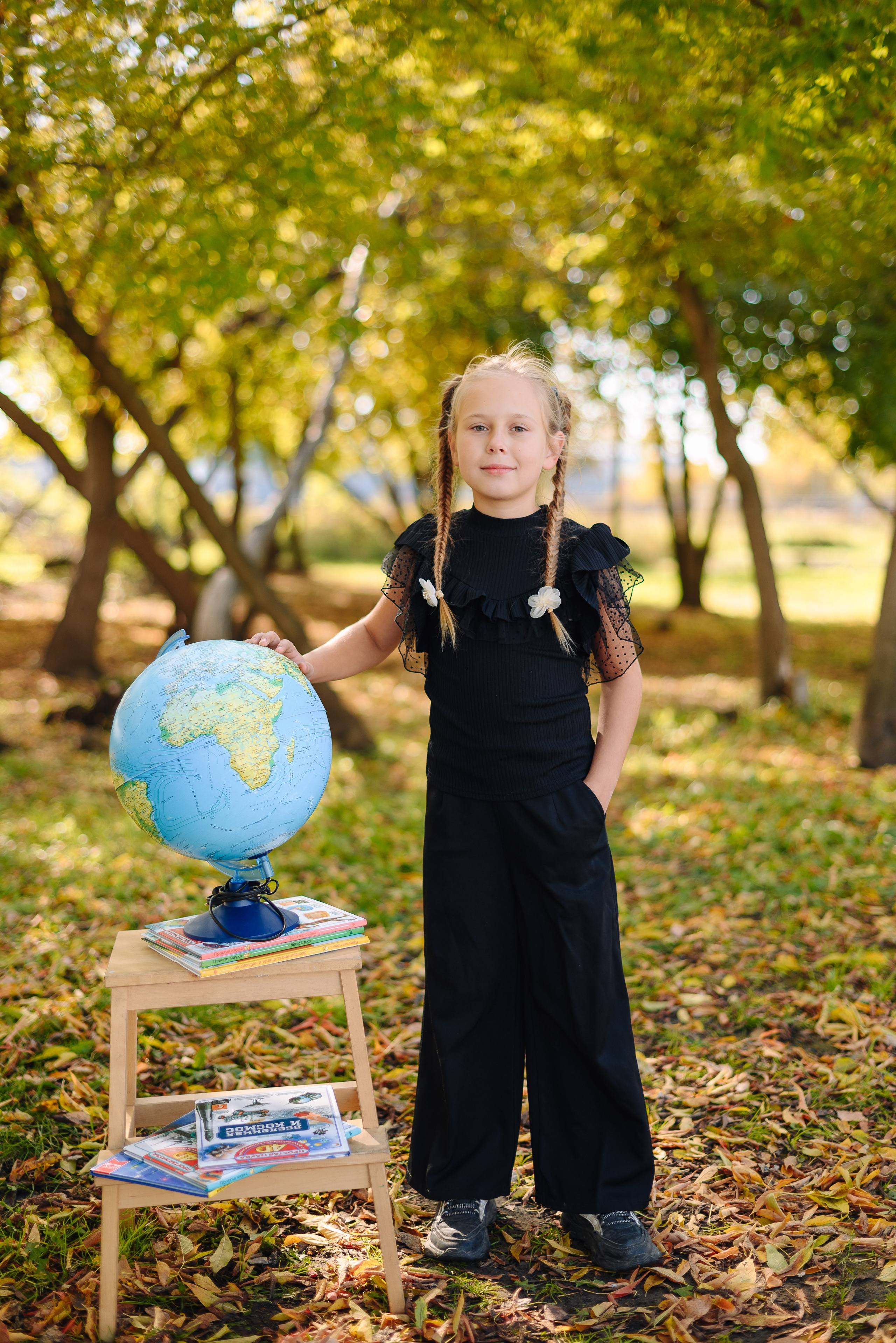 3 класс в парке. Свадебный, семейный и школьный фотограф в Бийске Ксения Мамаева