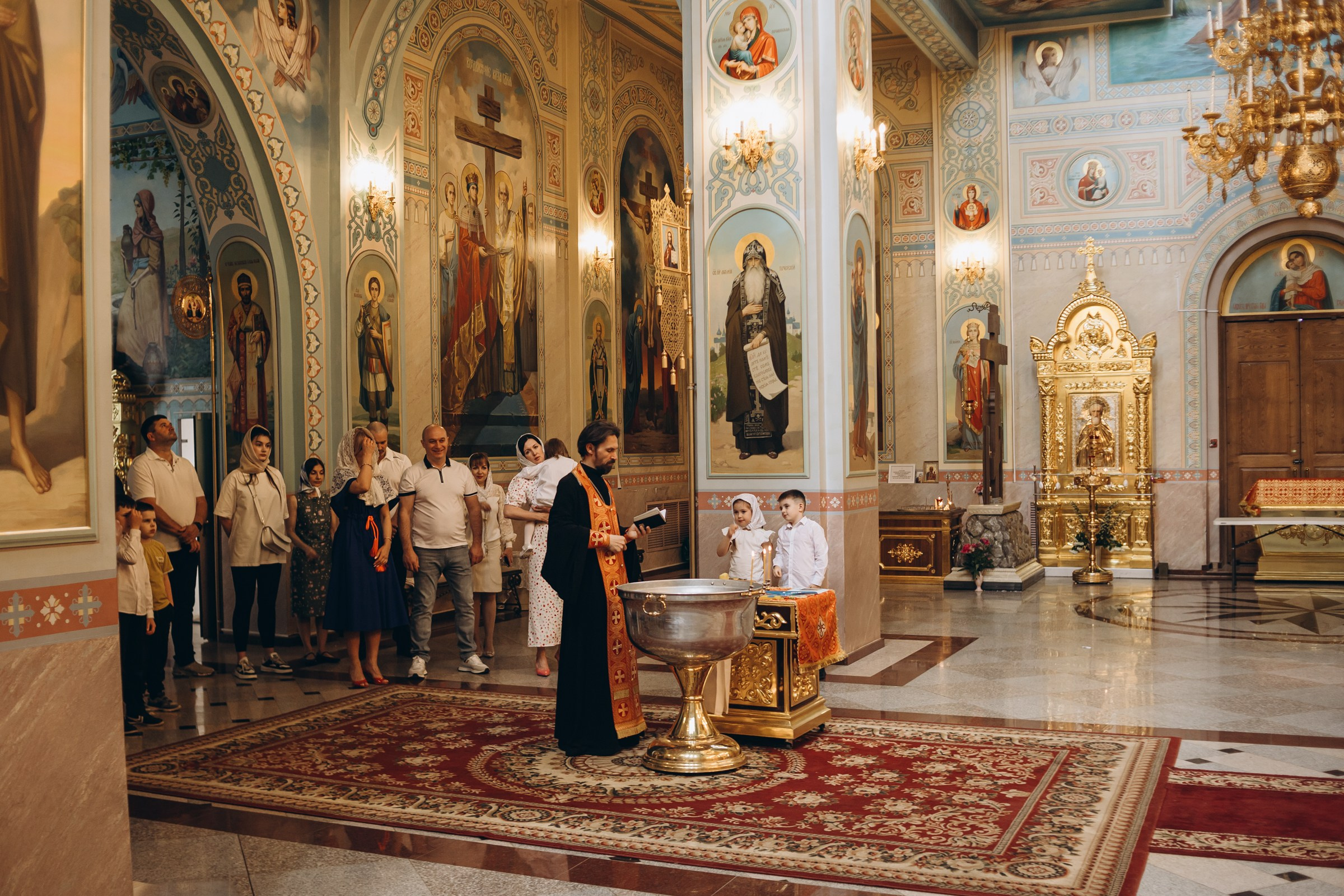 Крещение Таисии. Семейный фотограф в Волгодонске Краченцева Анна