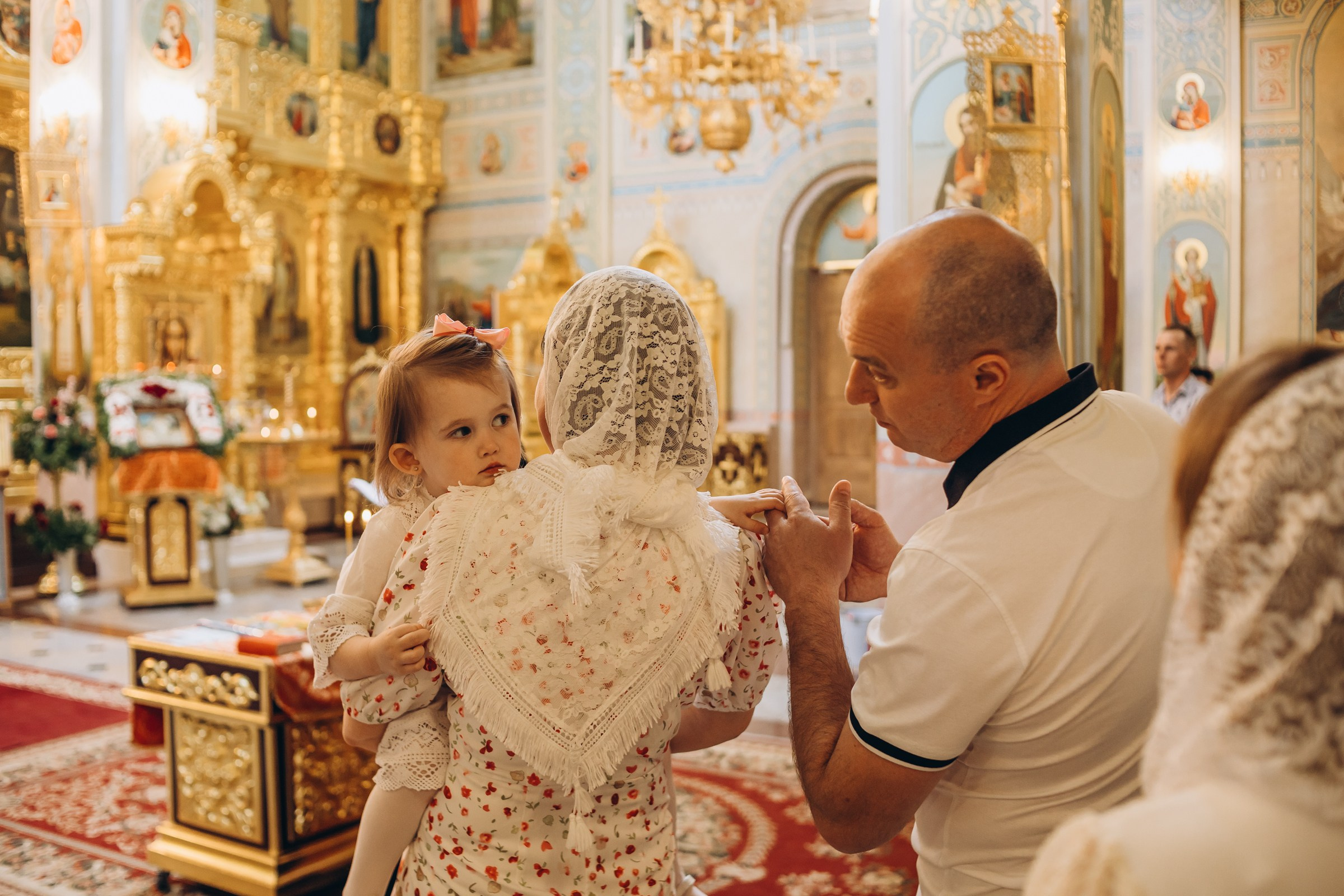 Крещение Таисии. Семейный фотограф в Волгодонске Краченцева Анна