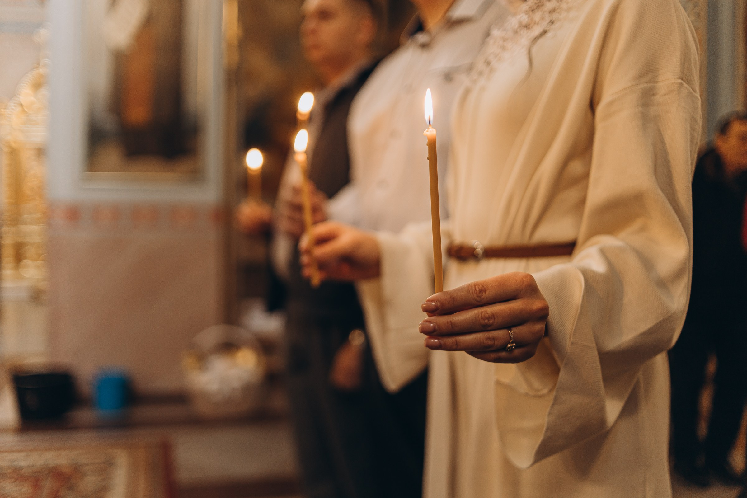 Крещение Виолетты. Семейный фотограф в Волгодонске Краченцева Анна