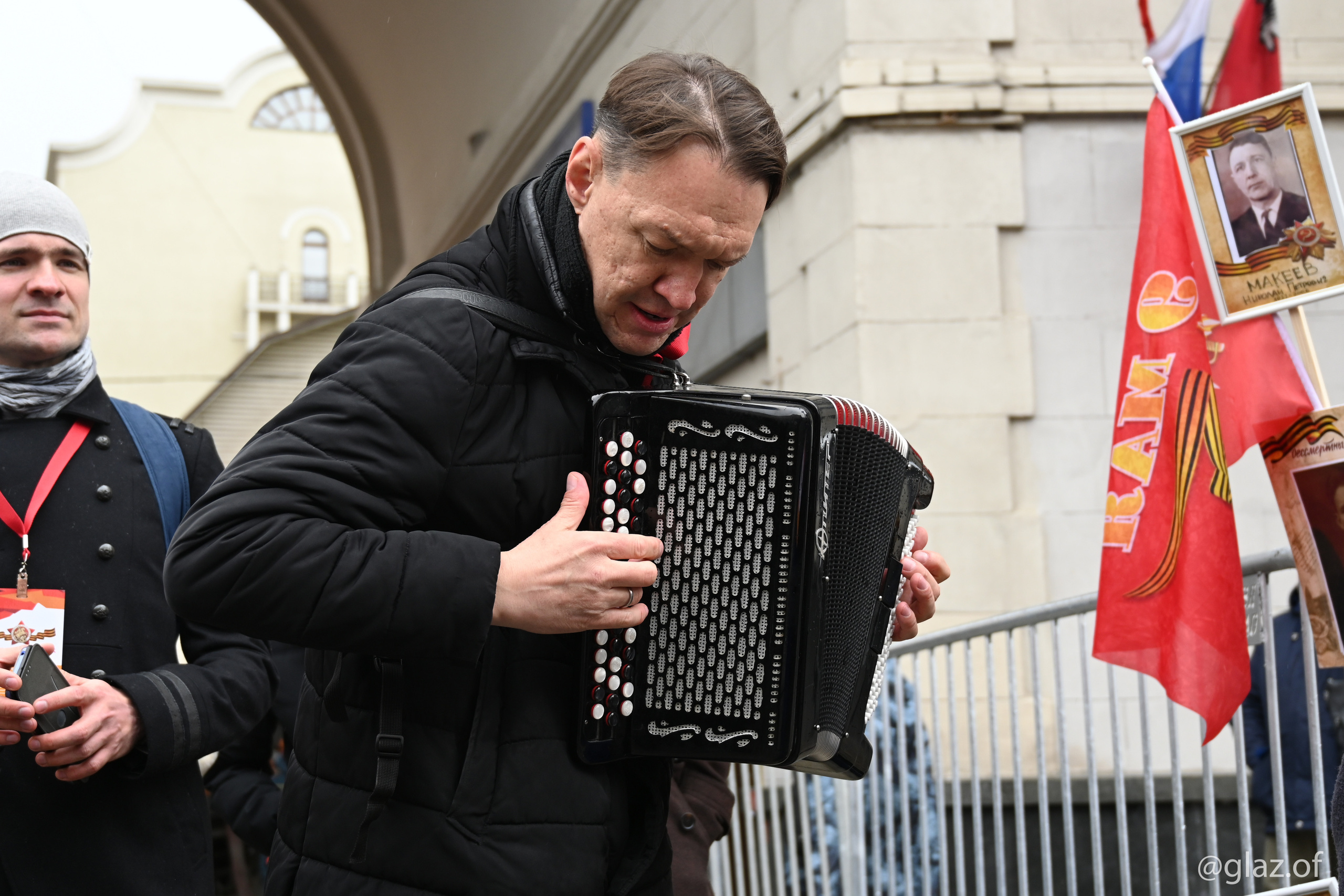 Бессмертный полк. 9-е мая 2022 года. Фотограф Москва Александр Глазов