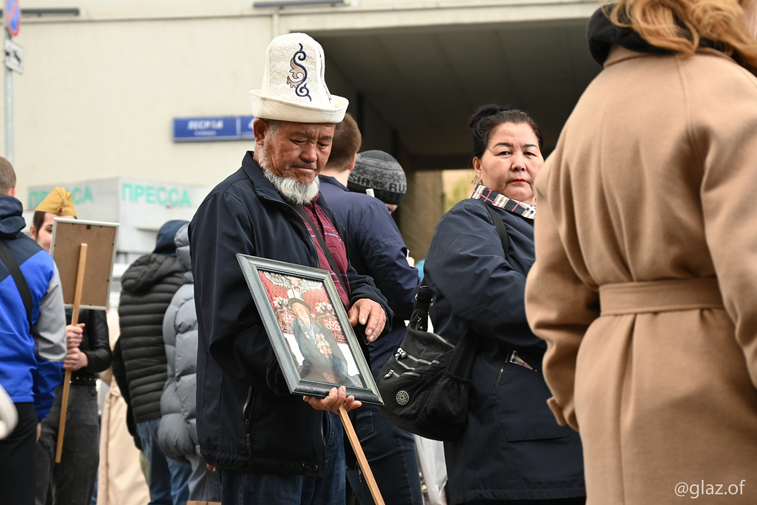 Бессмертный полк. 9-е мая 2022 года. Фотограф Москва Александр Глазов