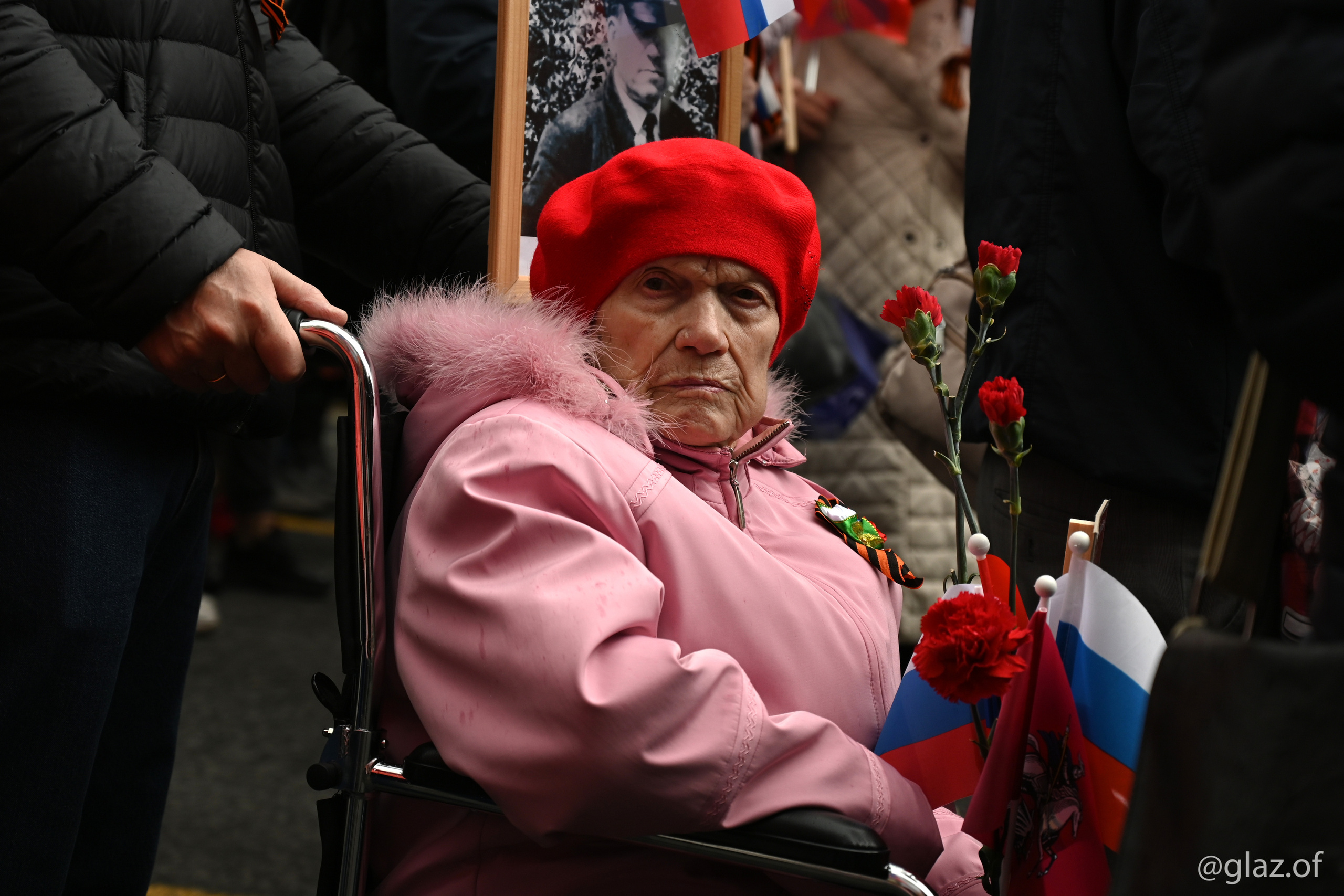 Бессмертный полк. 9-е мая 2022 года. Фотограф Москва Александр Глазов