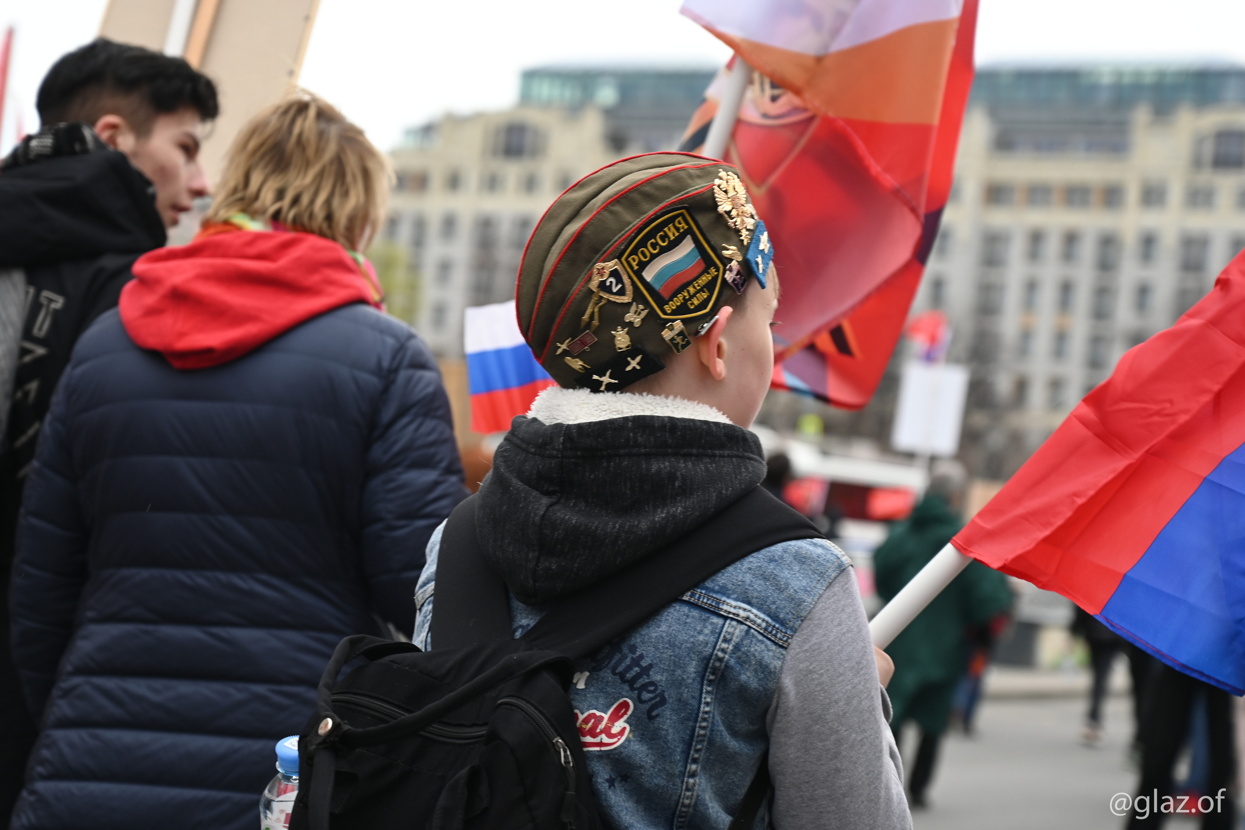 Бессмертный полк. 9-е мая 2022 года. Фотограф Москва Александр Глазов