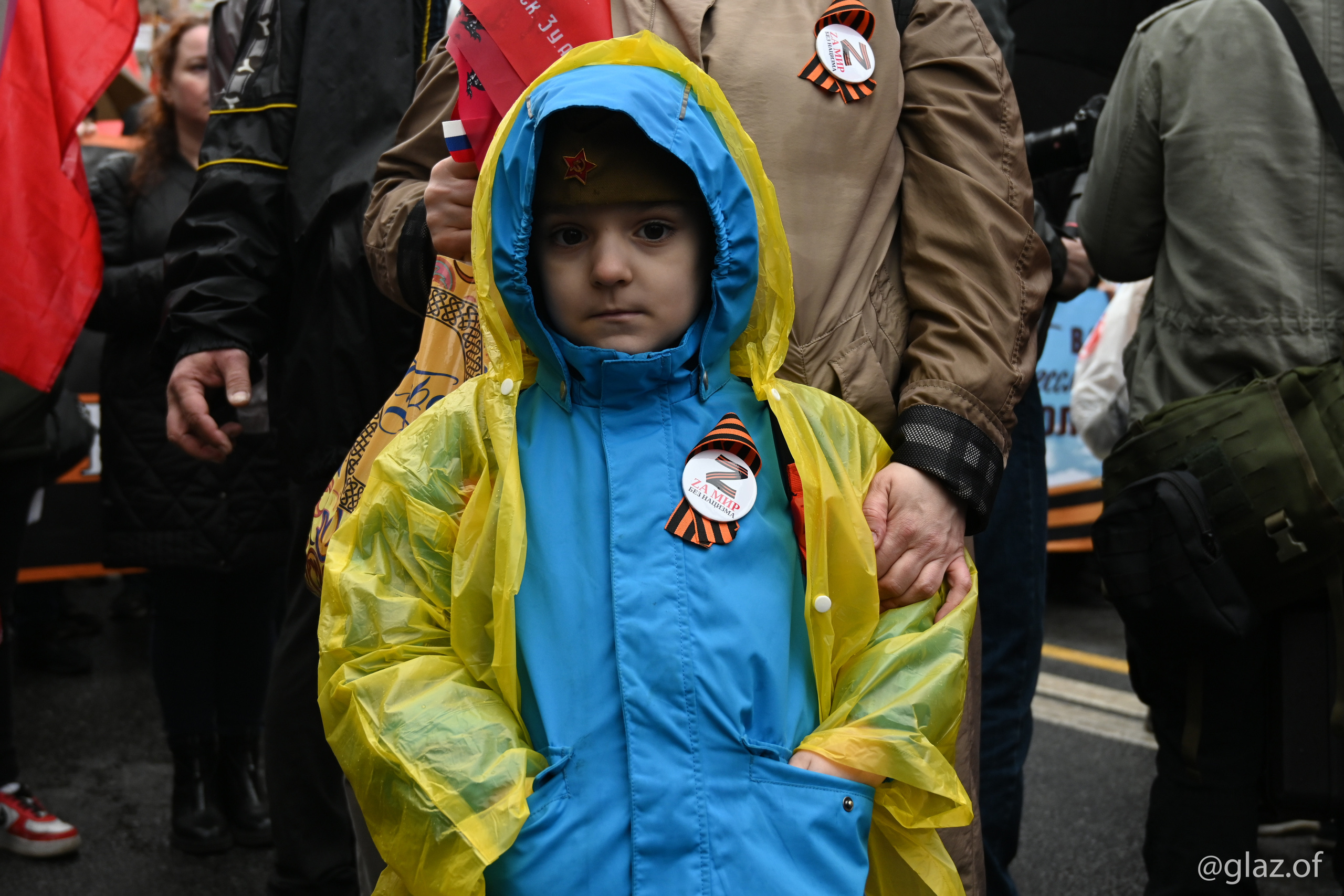 Бессмертный полк. 9-е мая 2022 года. Фотограф Москва Александр Глазов