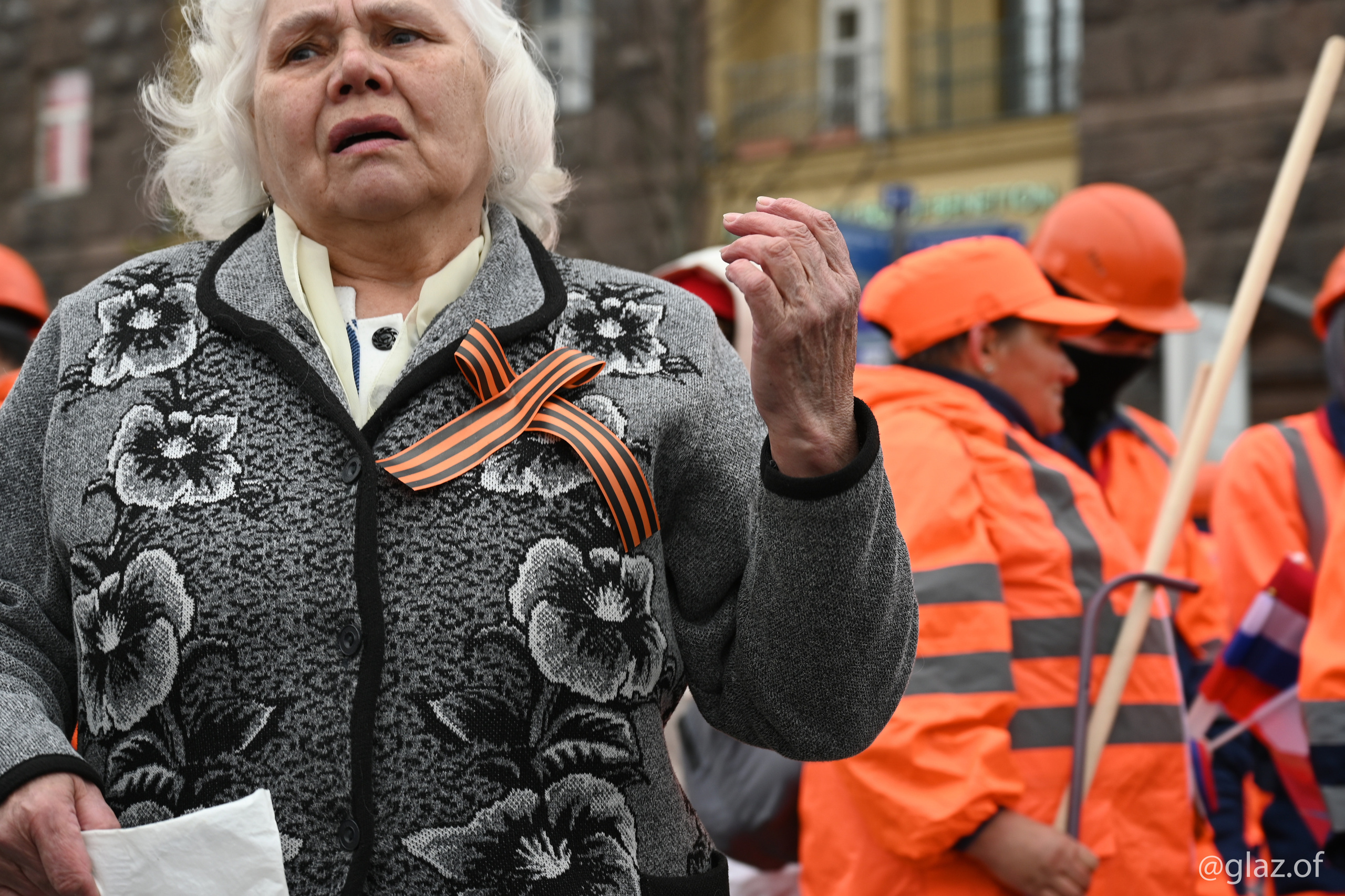 Бессмертный полк. 9-е мая 2022 года. Фотограф Москва Александр Глазов