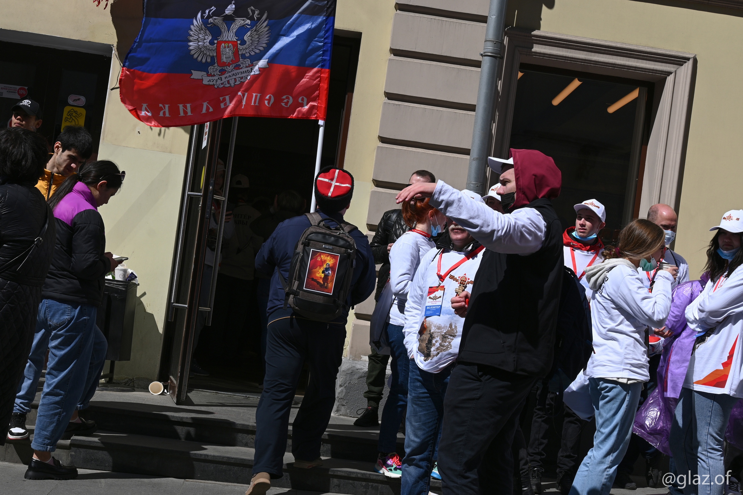 Бессмертный полк. 9-е мая 2022 года. Фотограф Москва Александр Глазов