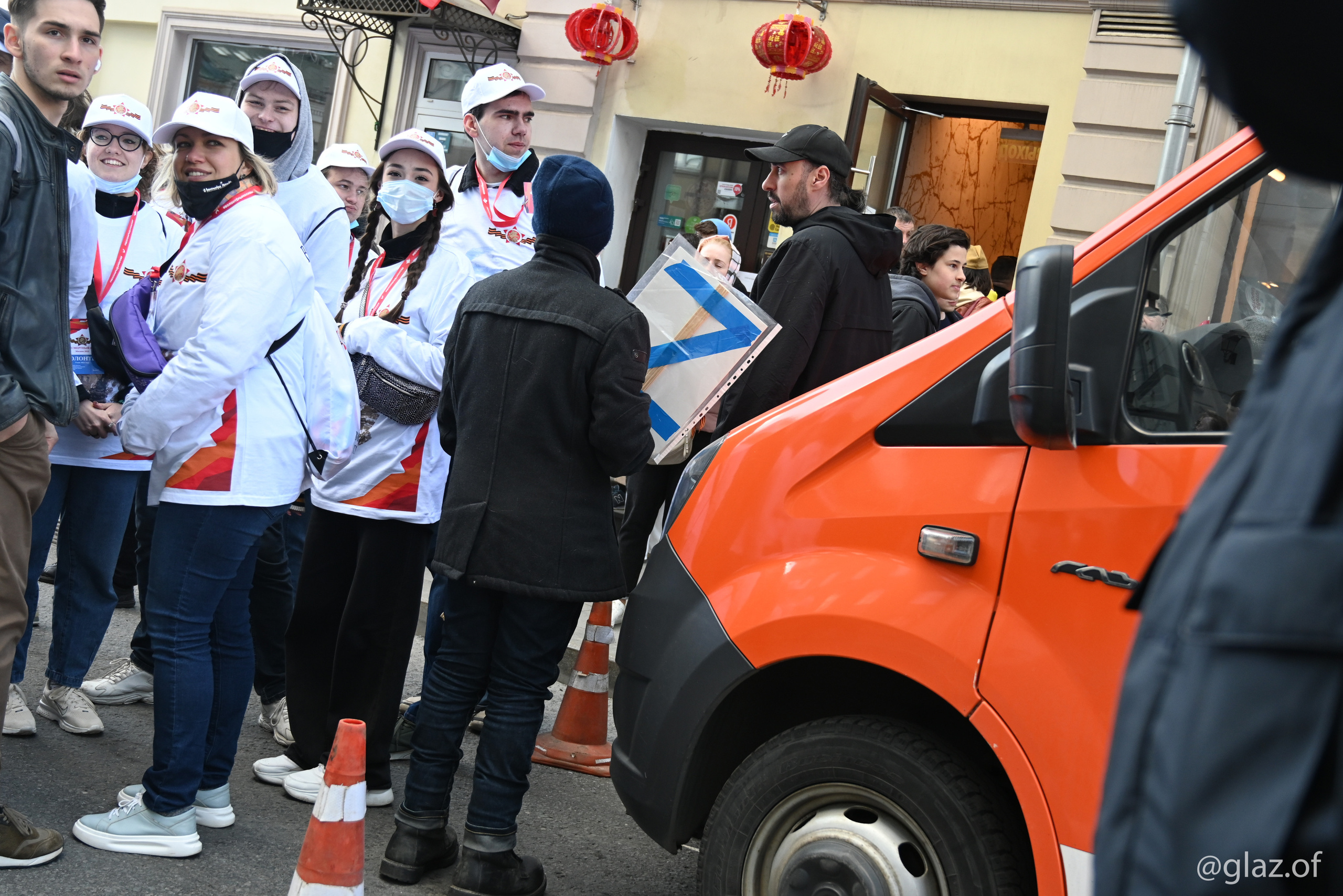 Бессмертный полк. 9-е мая 2022 года. Фотограф Москва Александр Глазов