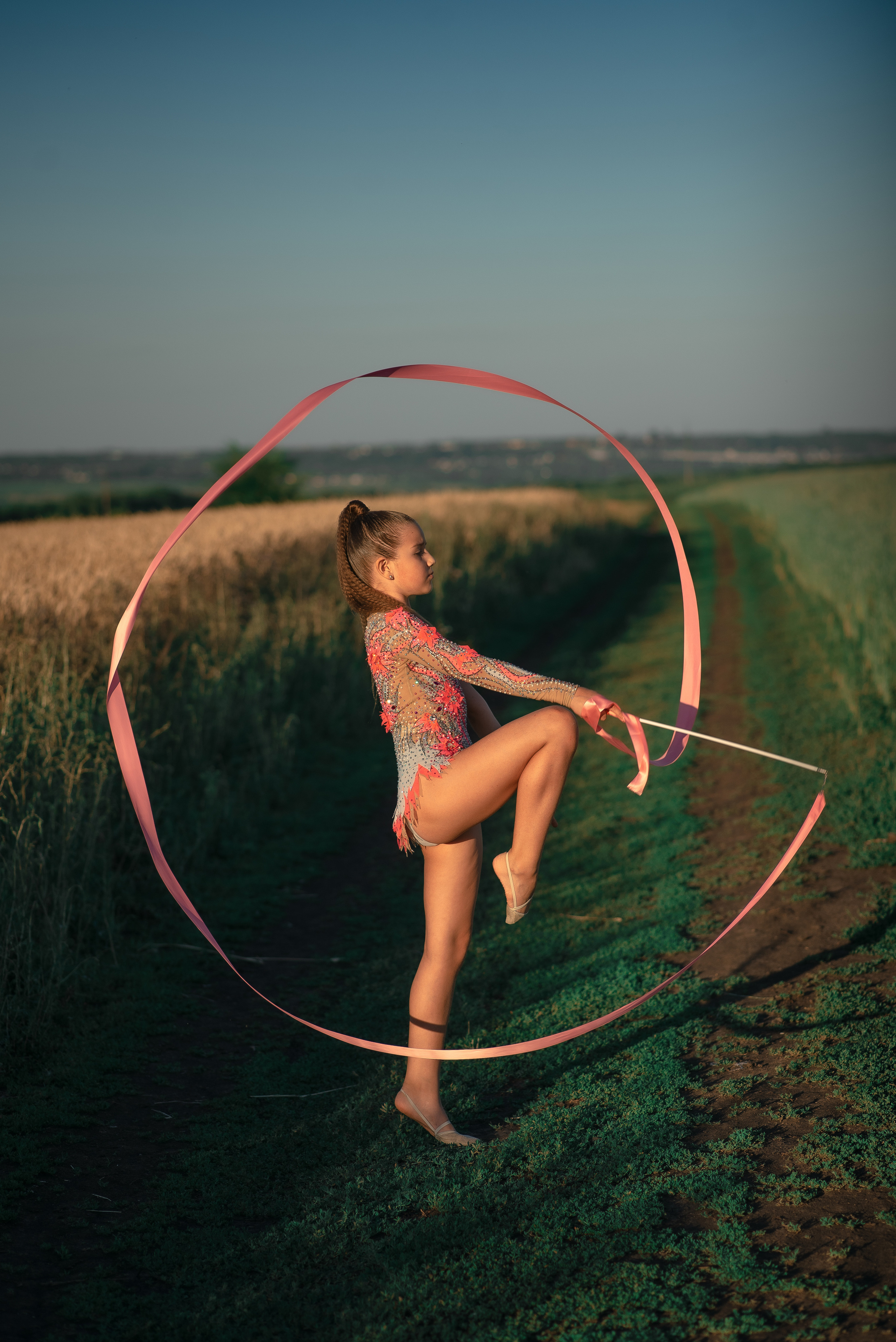 Александра и художественная гимнастика. Фотограф Таинства Крещения в Саратове Ильченко Артем