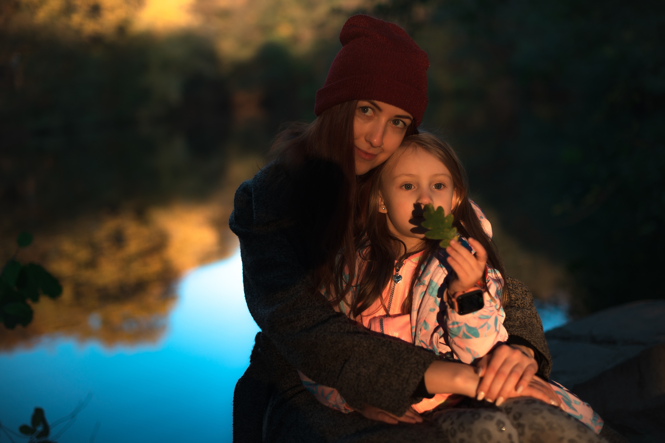 [Семья]Осенняя прогулка с Максимом, Александрой и Василисой. Фотограф Таинства Крещения в Саратове Ильченко Артем