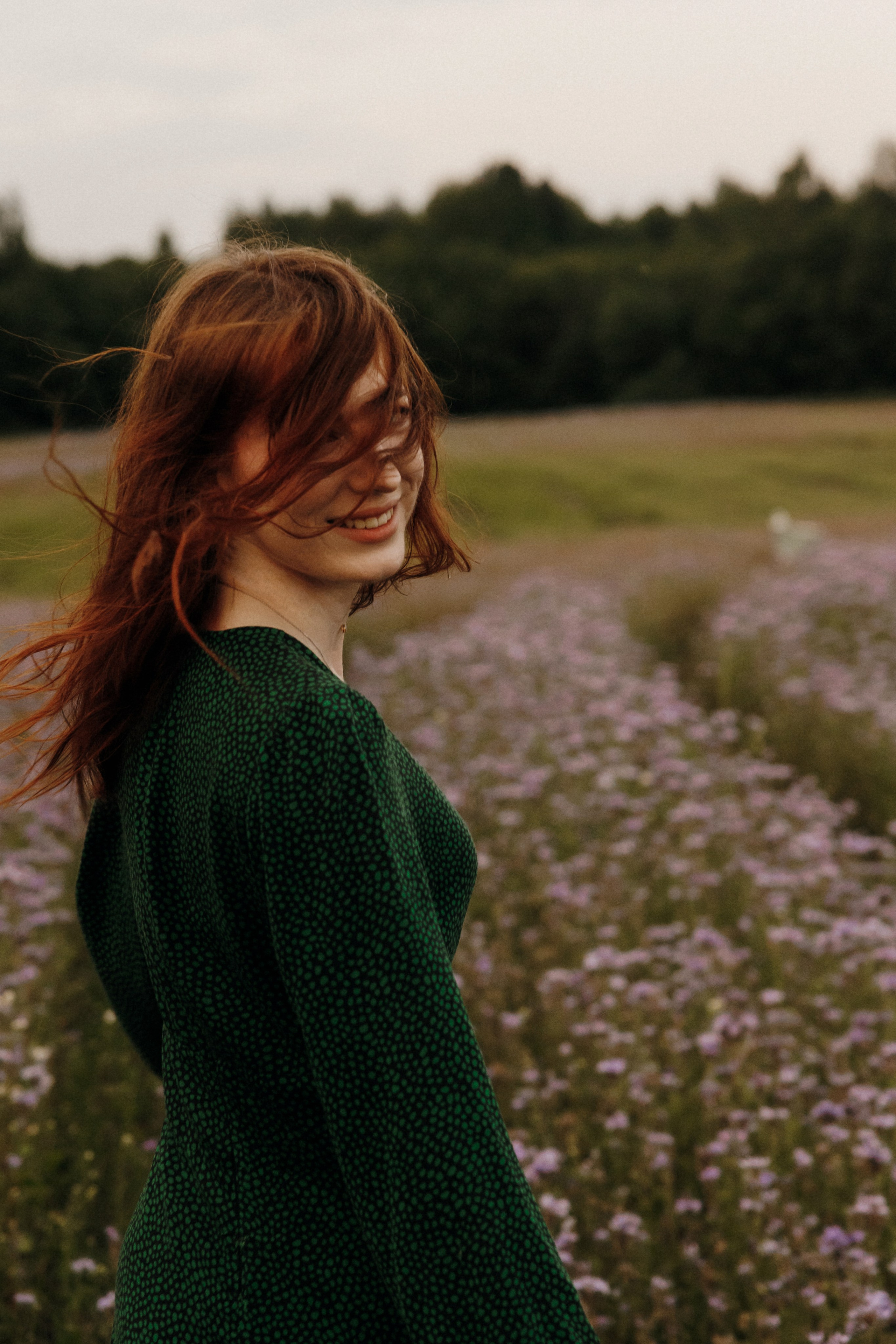 Фотосессия в цветочном поле. Свадебный и семейный фотограф Витебск, Минск, Андрей Павлов