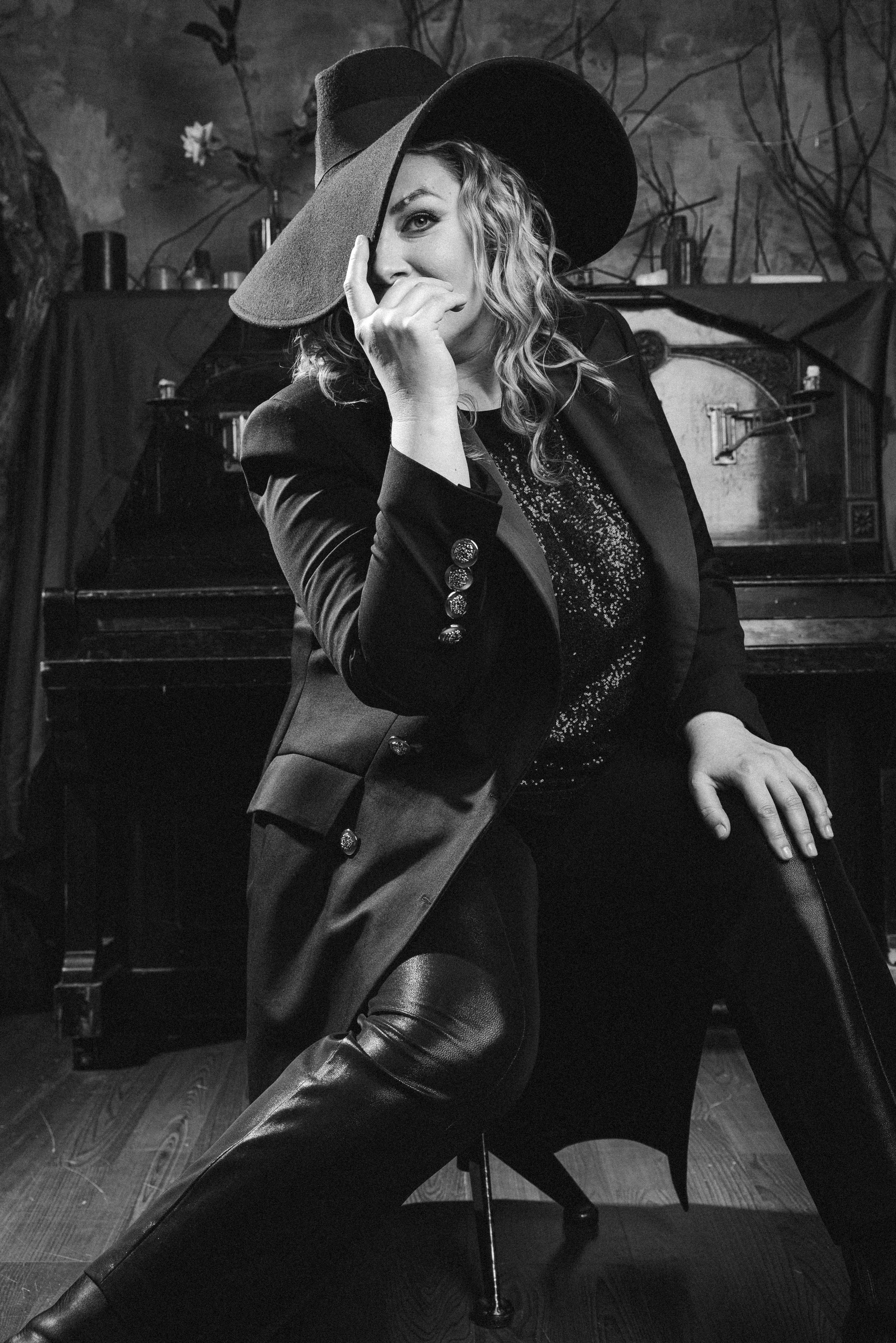 Потртретная фотосессия в студии в СПб