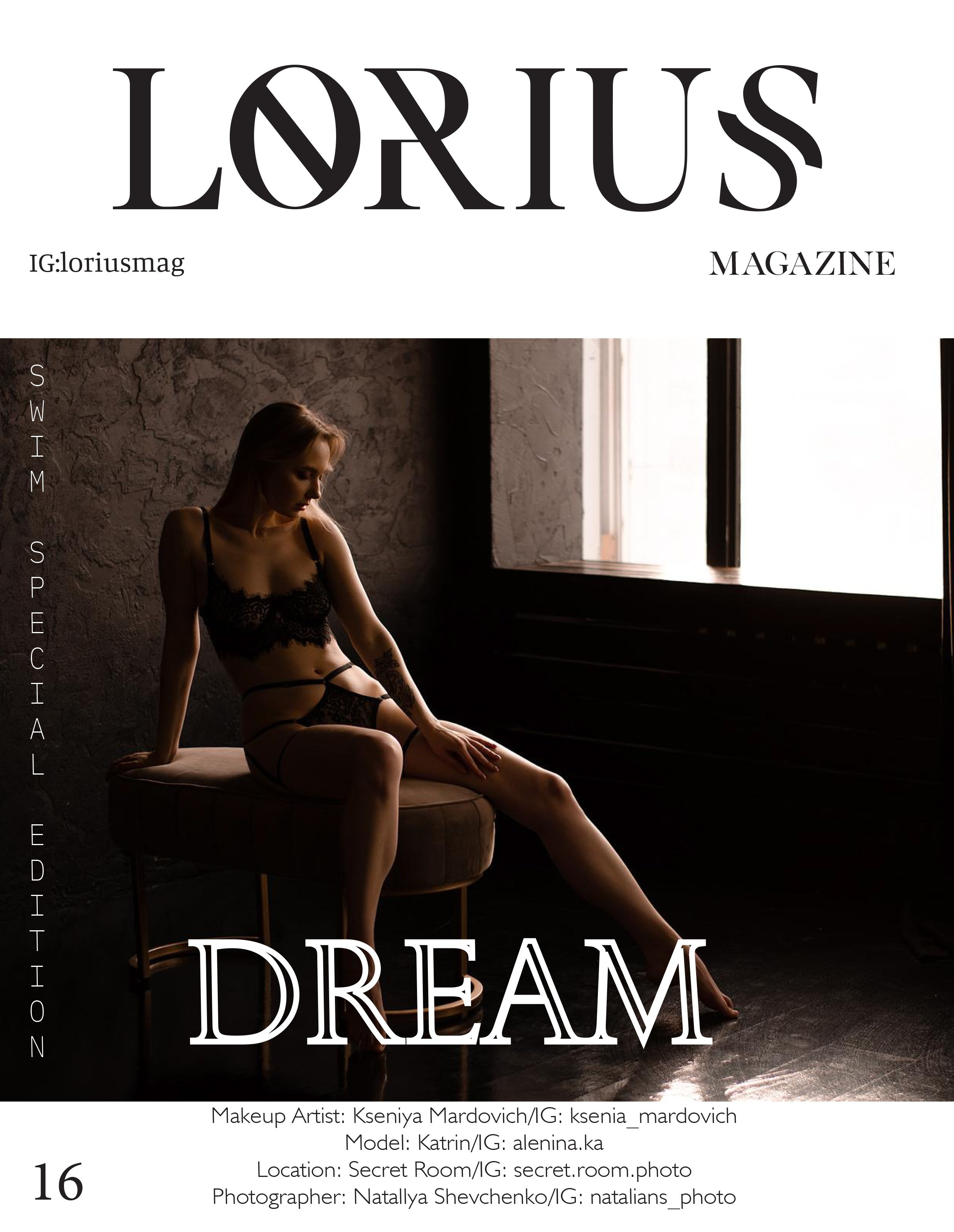 LORIUS August 2023. Будуарный / Ню Фотограф Наталья Шевченко Минск