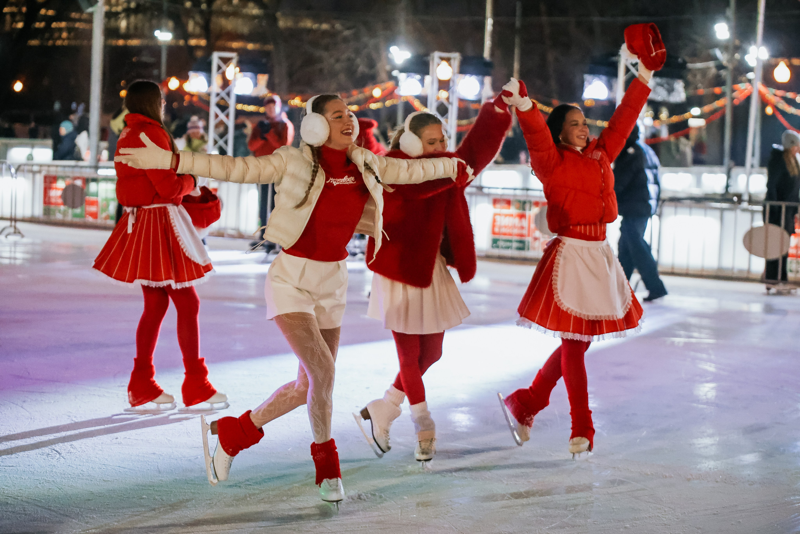 Ледовое шоу Парк Культуры проект Московское Чаепитие. Фотограф и видеограф Анна Домашенко