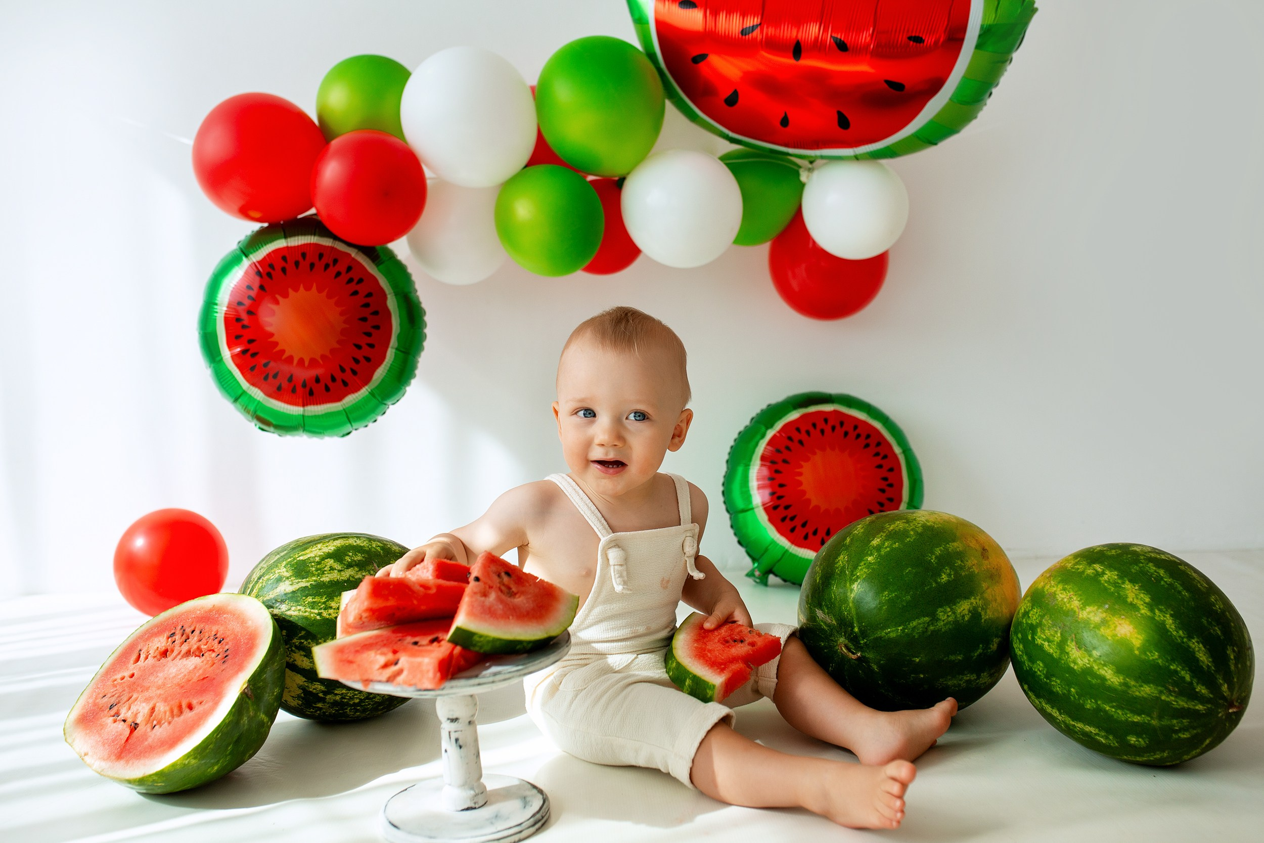 КОСТЯ и арбузы. Фотограф новорожденных Оксана Полевская