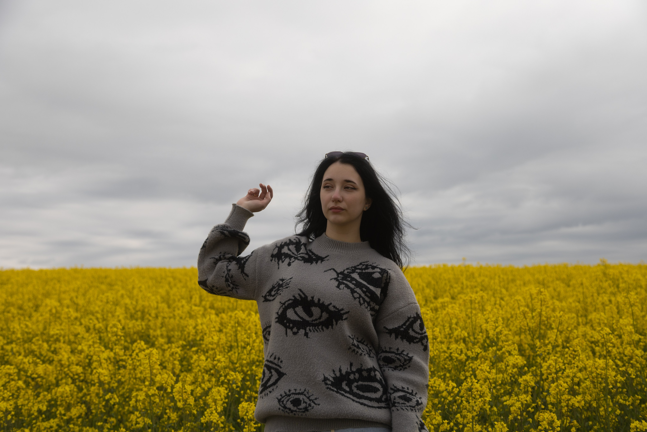 Полина Л — (Рапсовое поле). — Digital Noise —