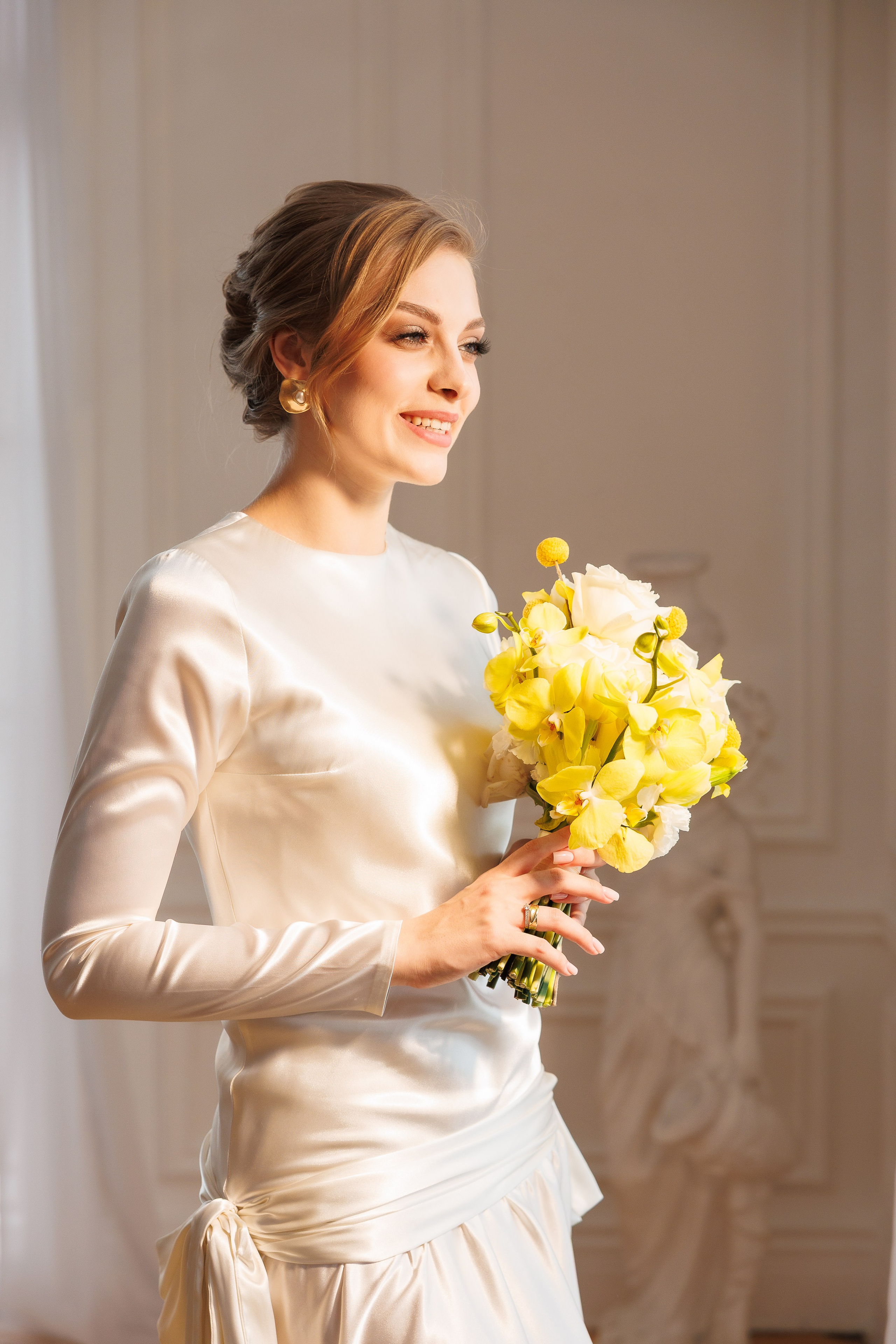 Камерная свадьба: весеннее настроение. Свадебный и семейный фотограф в Москве Красинская Мария