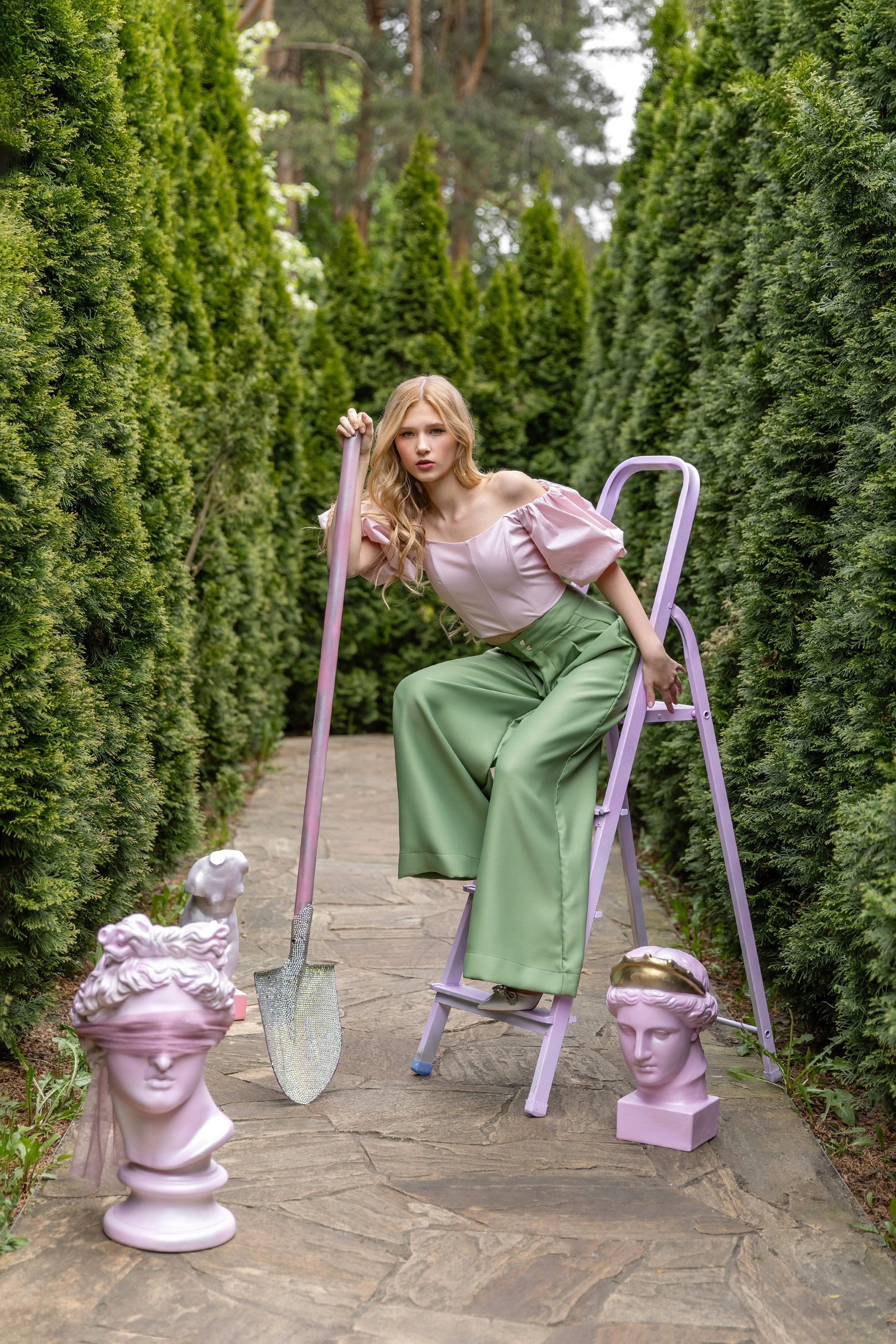 Съемка для баннера (Зеленый подиум). Татьяна Чернышова свадебный фотограф Москва