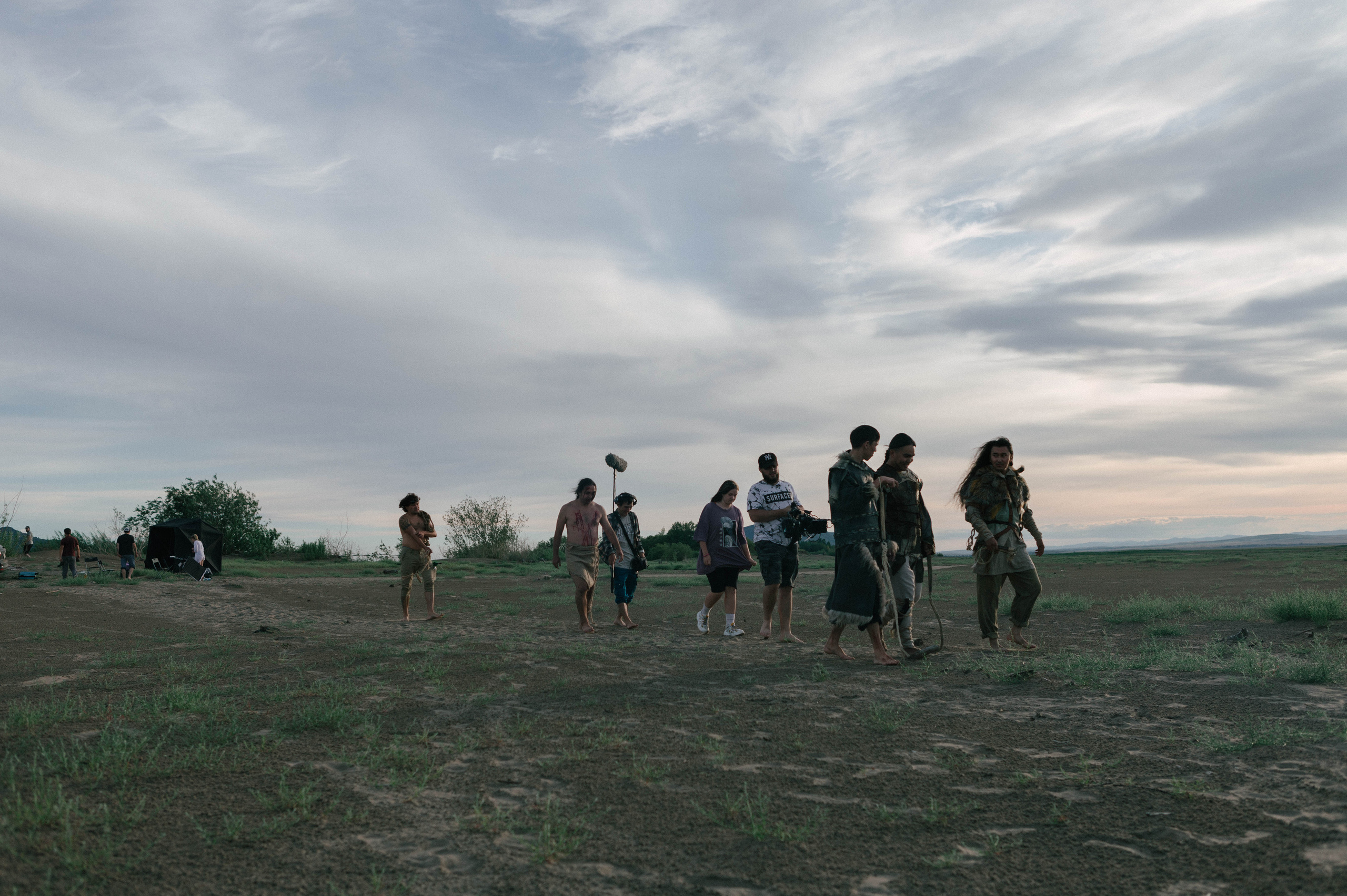 Фото со съемок документального альманаха «КНИГА СТЕПЕЙ». Кинокомпания SL Pictures, г. Абакан