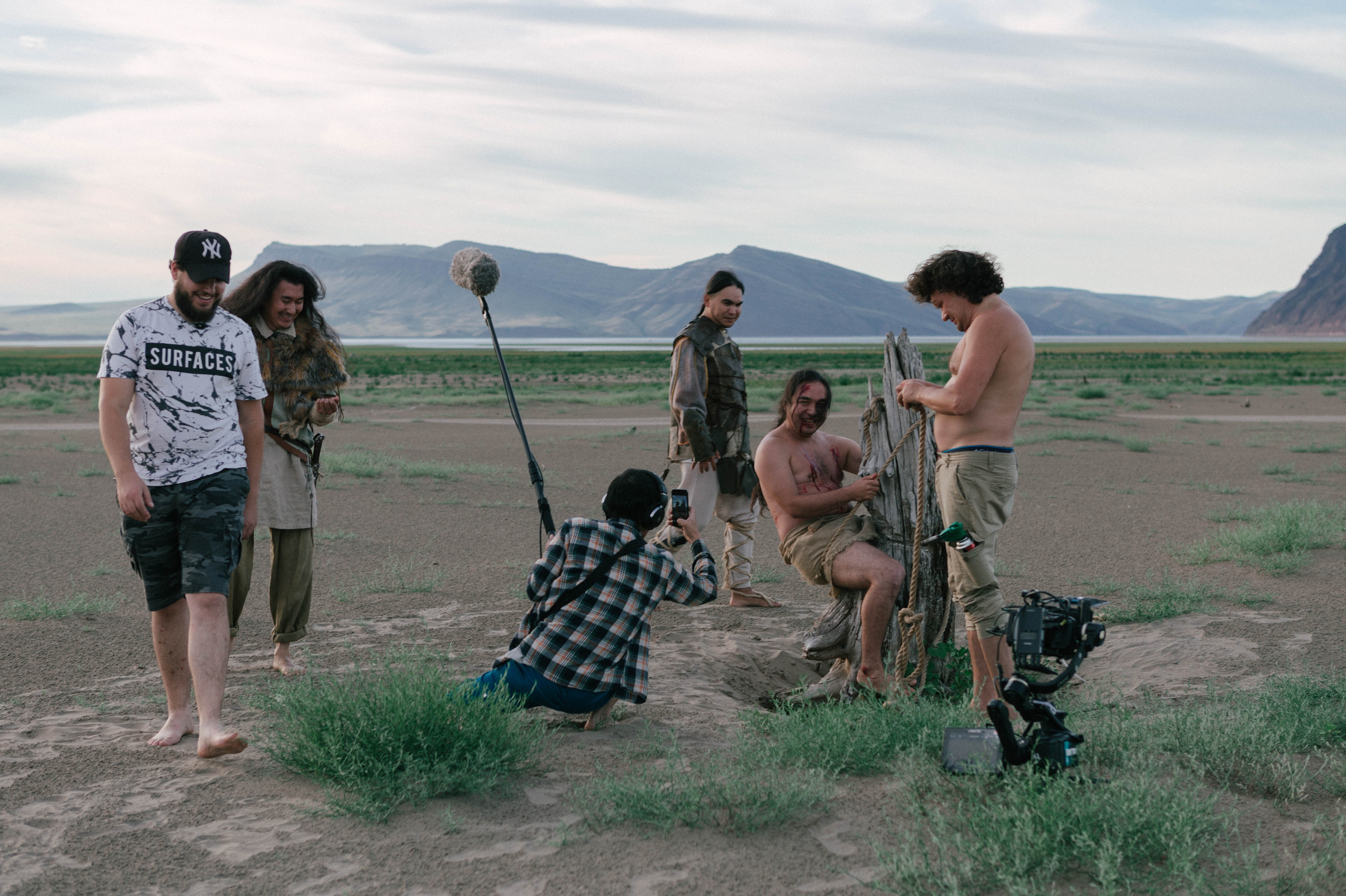 Фото со съемок документального альманаха «КНИГА СТЕПЕЙ». Кинокомпания SL Pictures, г. Абакан