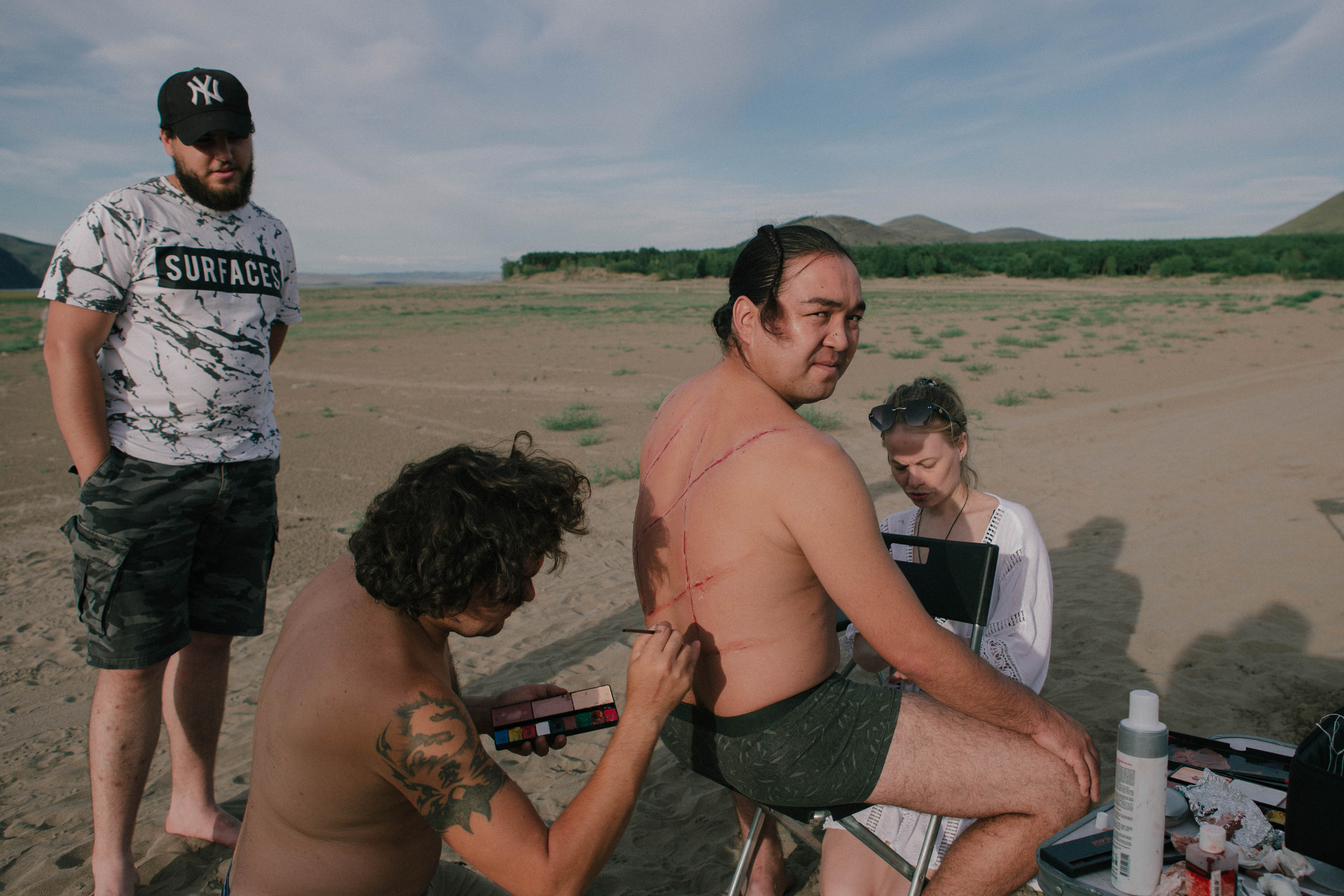 Фото со съемок документального альманаха «КНИГА СТЕПЕЙ». Кинокомпания SL Pictures, г. Абакан