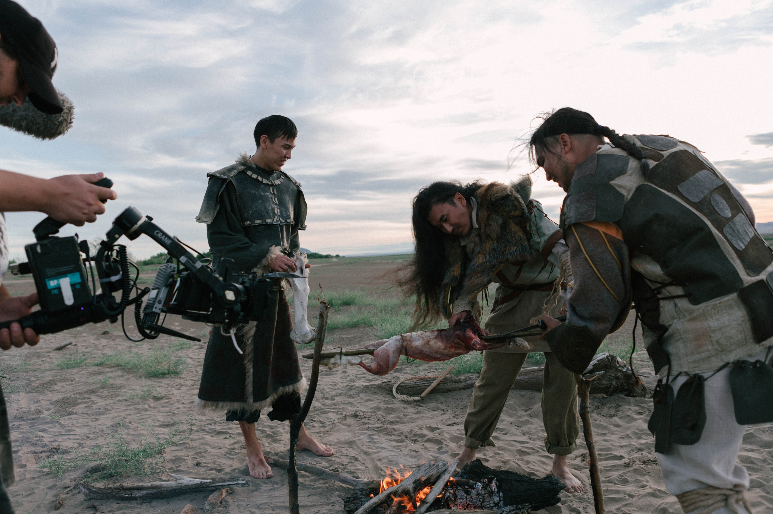 Фото со съемок документального альманаха «КНИГА СТЕПЕЙ». Кинокомпания SL Pictures, г. Абакан