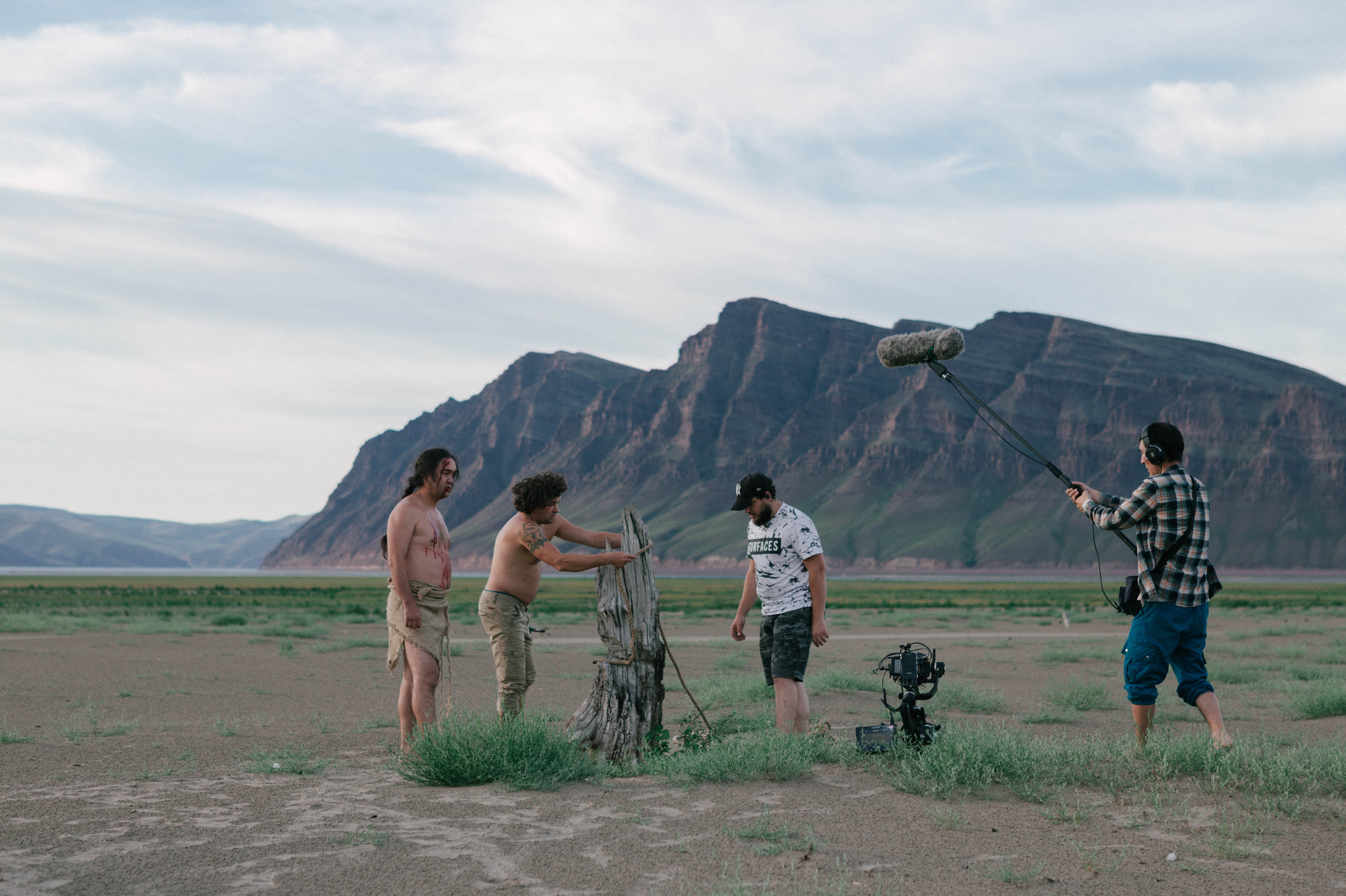 Фото со съемок документального альманаха «КНИГА СТЕПЕЙ». Кинокомпания SL Pictures, г. Абакан