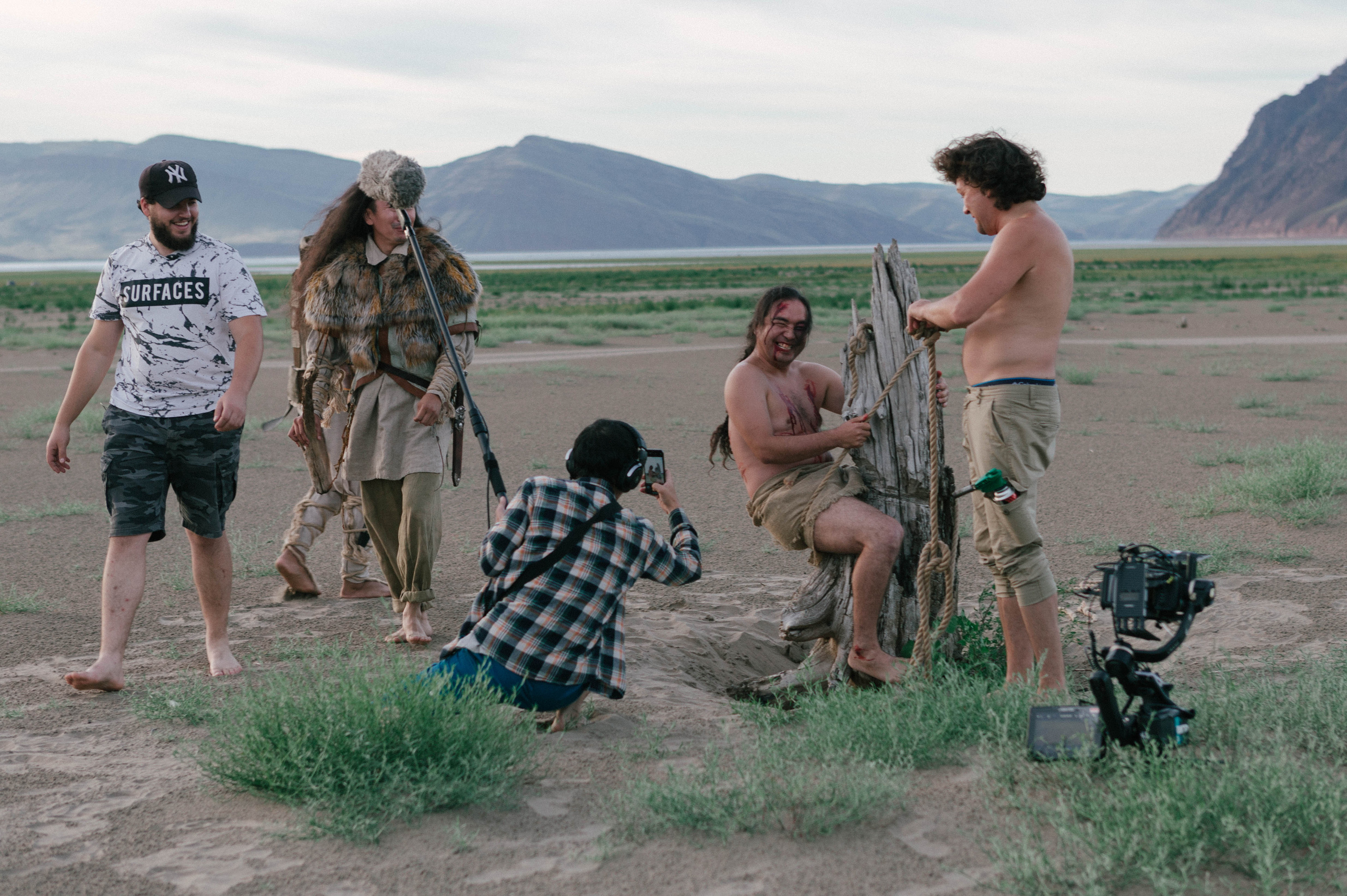 Фото со съемок документального альманаха «КНИГА СТЕПЕЙ». Кинокомпания SL Pictures, г. Абакан