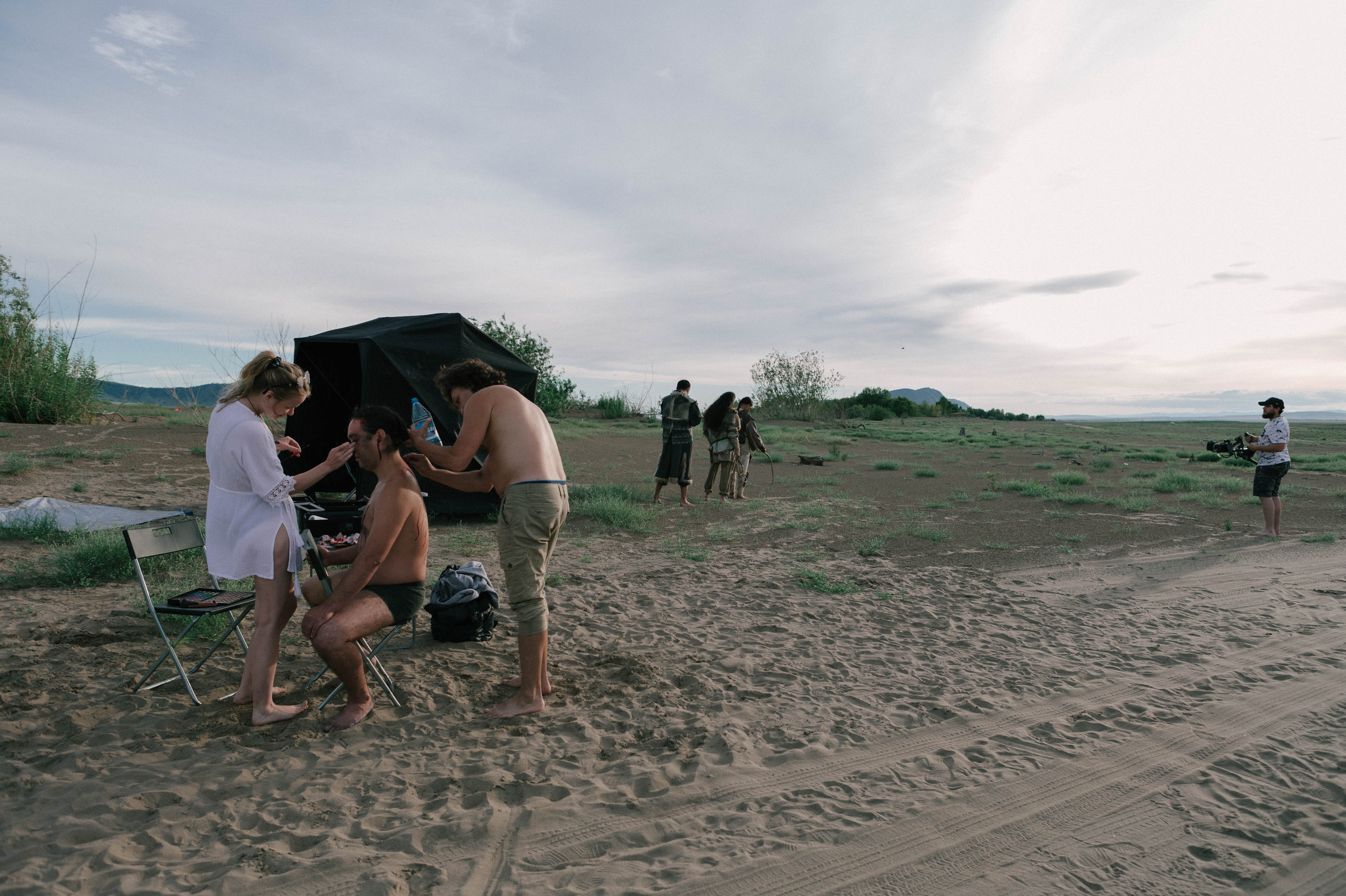 Фото со съемок документального альманаха «КНИГА СТЕПЕЙ». Кинокомпания SL Pictures, г. Абакан