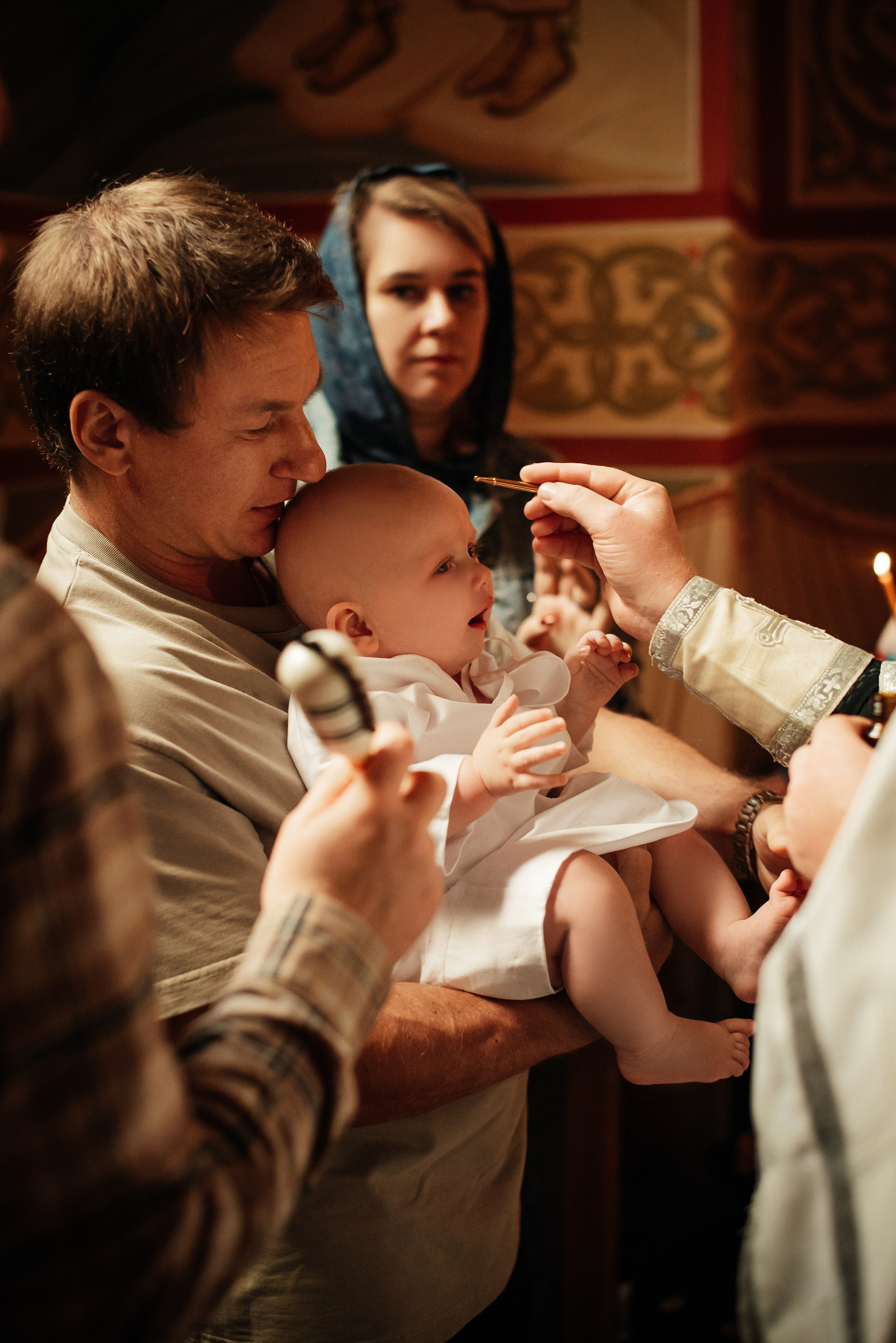 Крещение. Фотограф новорожденных и беременности Сергиев Посад Усачева Ирина