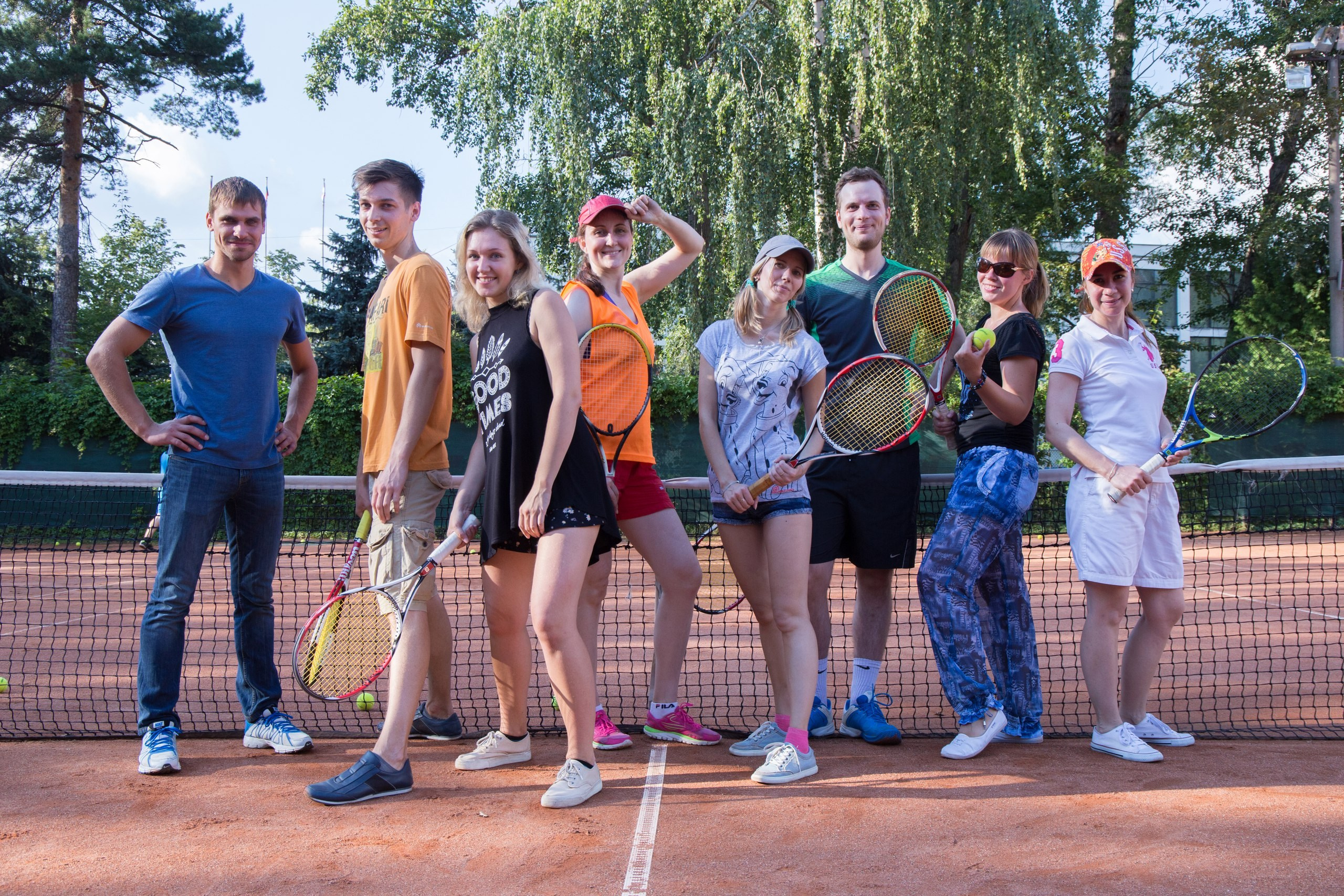 Мастер-класс по теннису | 21.08.2016. Галерея Фантим