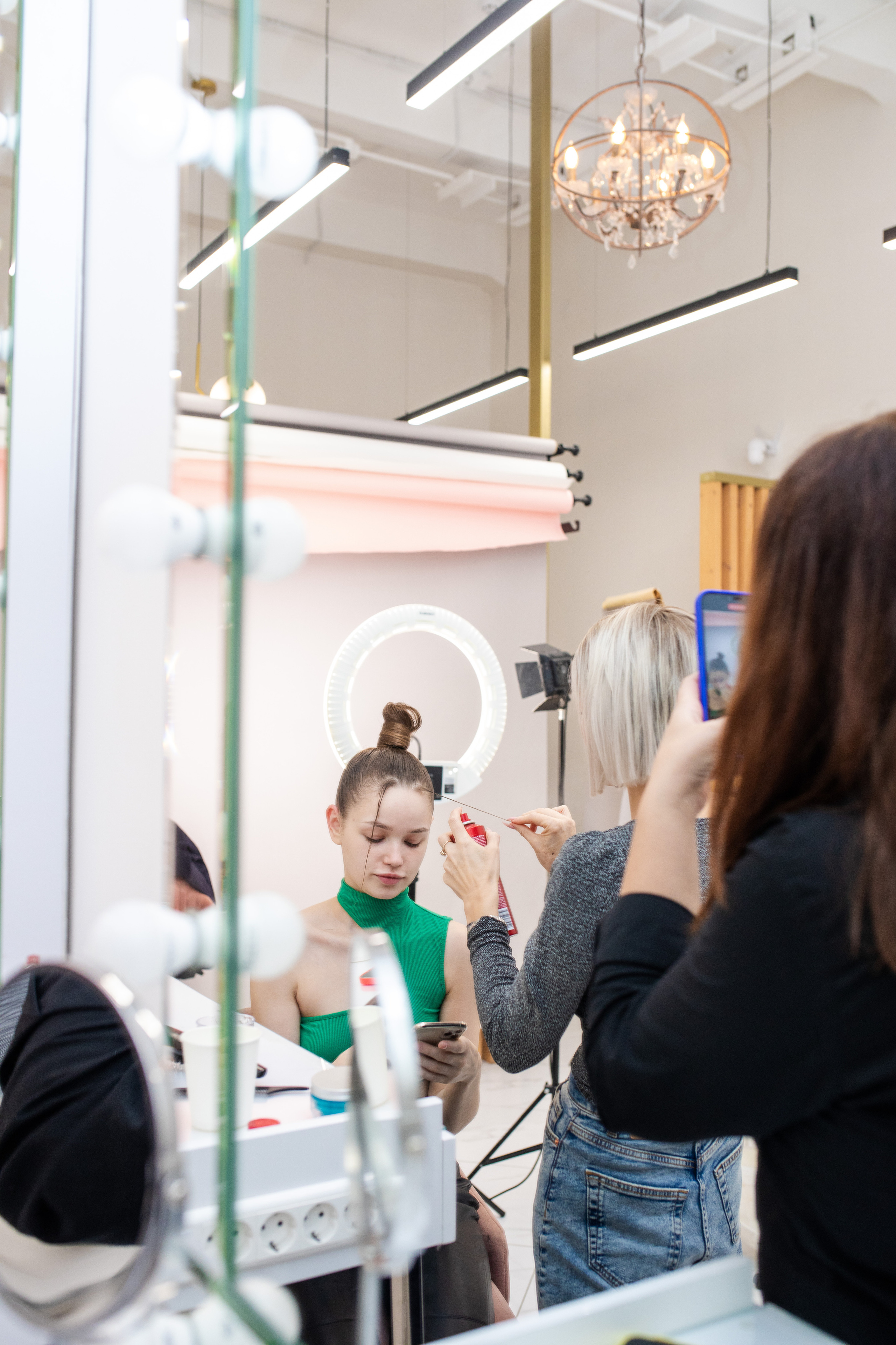 Мастер класс по обучению техникам макияжа. Фотограф в Москве Ира Никина