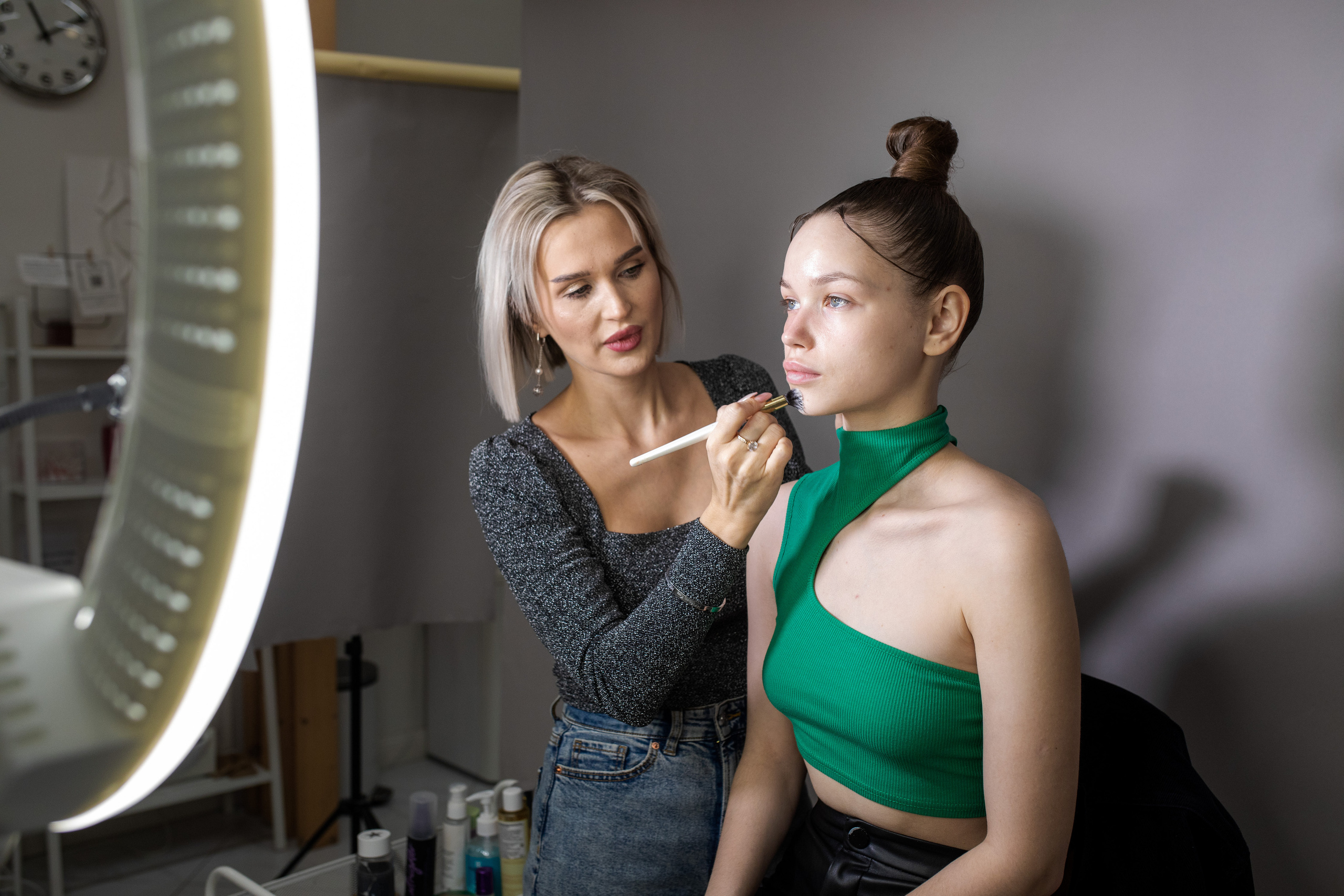 Мастер класс по обучению техникам макияжа. Фотограф в Москве Ира Никина