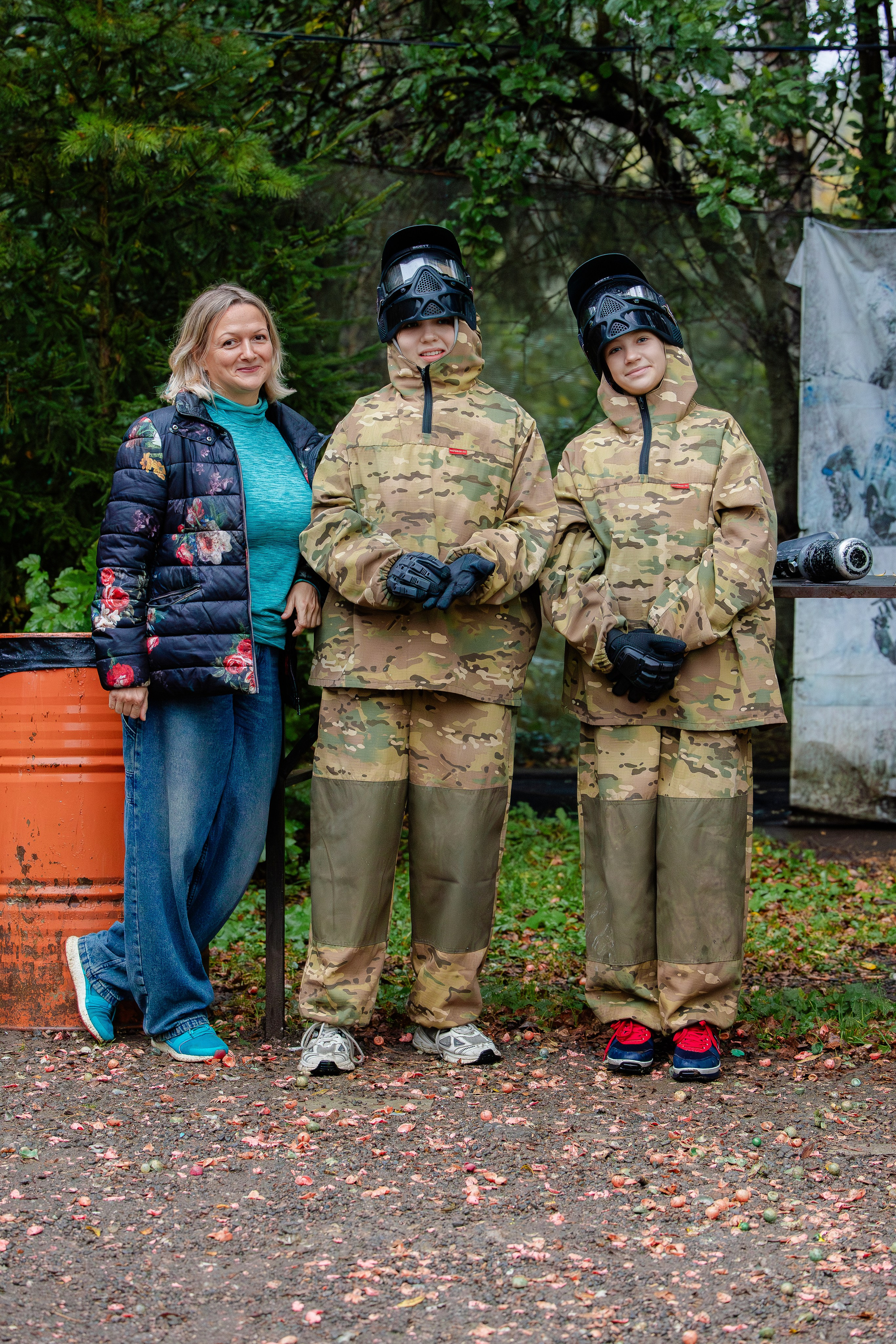 День рождения в пейнтбольном клубе Зарница. Фотограф и режиссер Московко Екатерина