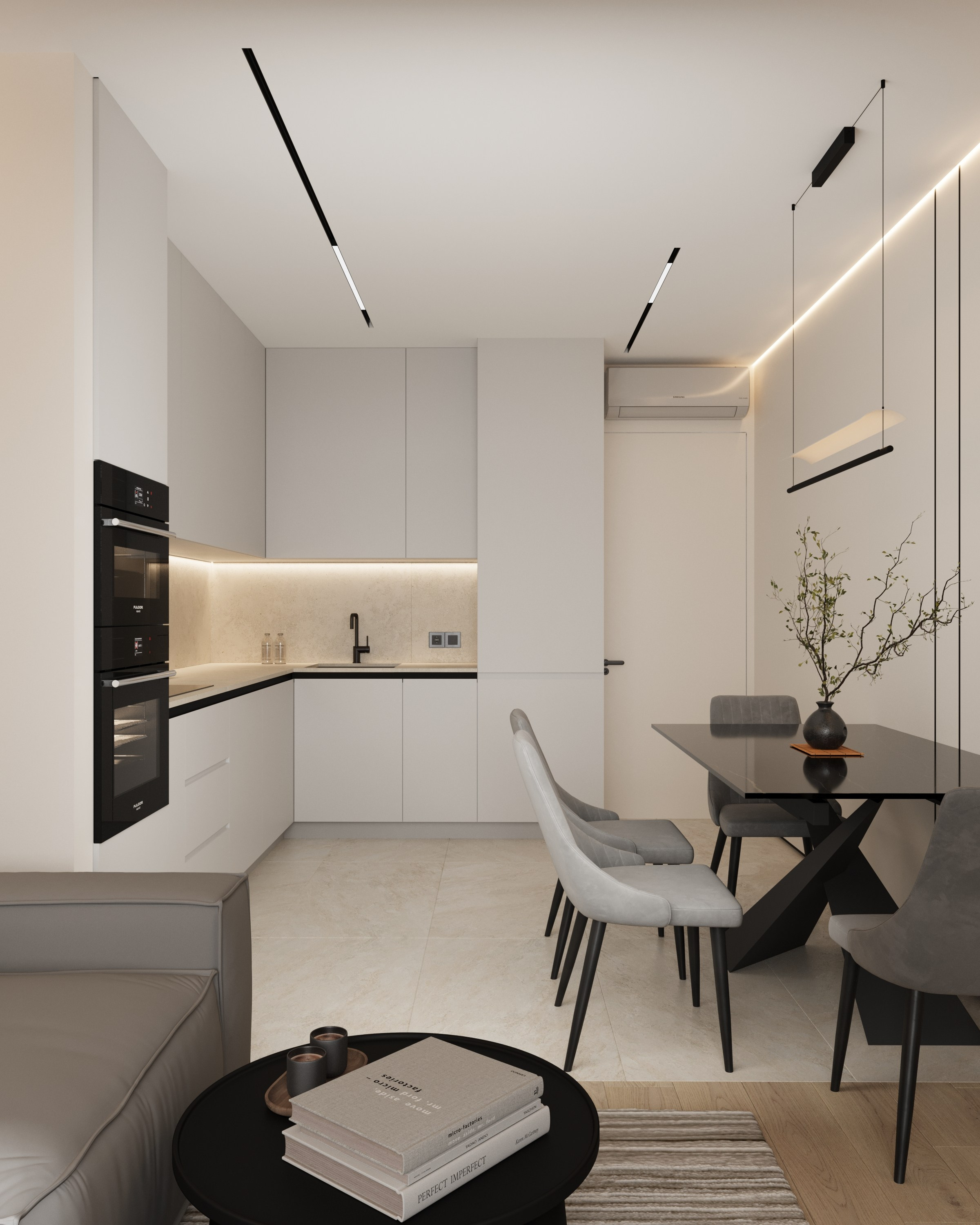 ЖК «Neva haus» / Санкт-Петербург / 60 кв. м. Ксения Барабаш дизайнер интерьера в Санкт-Петербурге