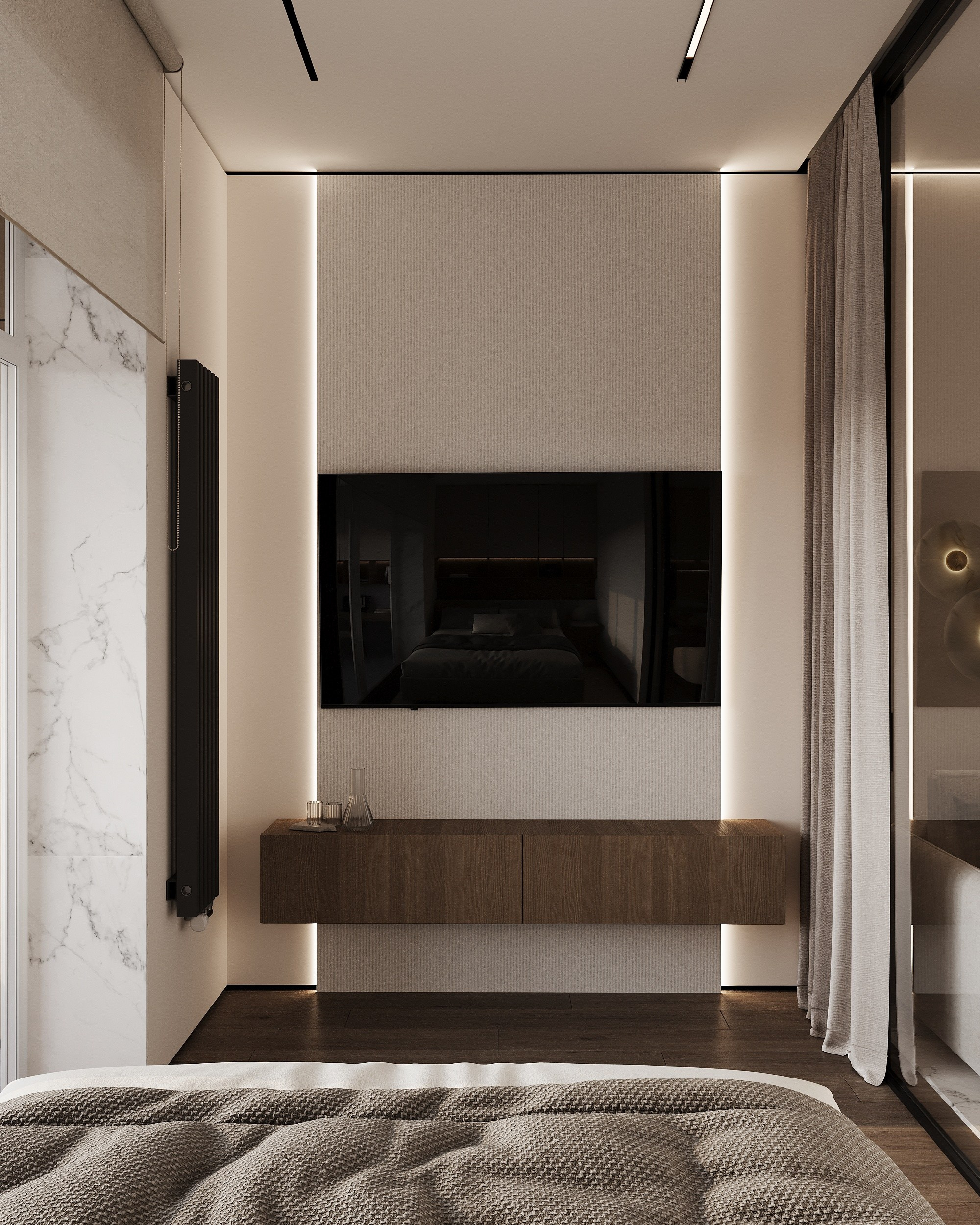 ЖК «Символ» / Москва / 36 кв. м. Ксения Барабаш дизайнер интерьера в Санкт-Петербурге