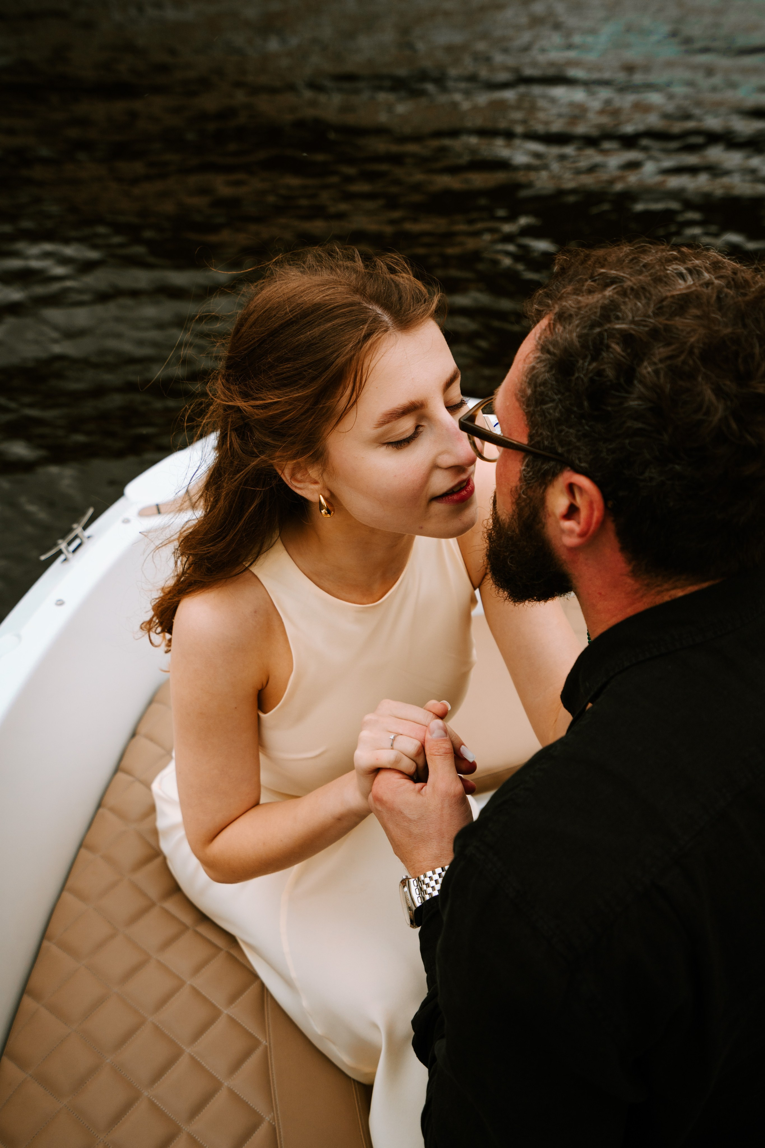 Предложение на корабле. Фотограф в Санкт-Петербурге