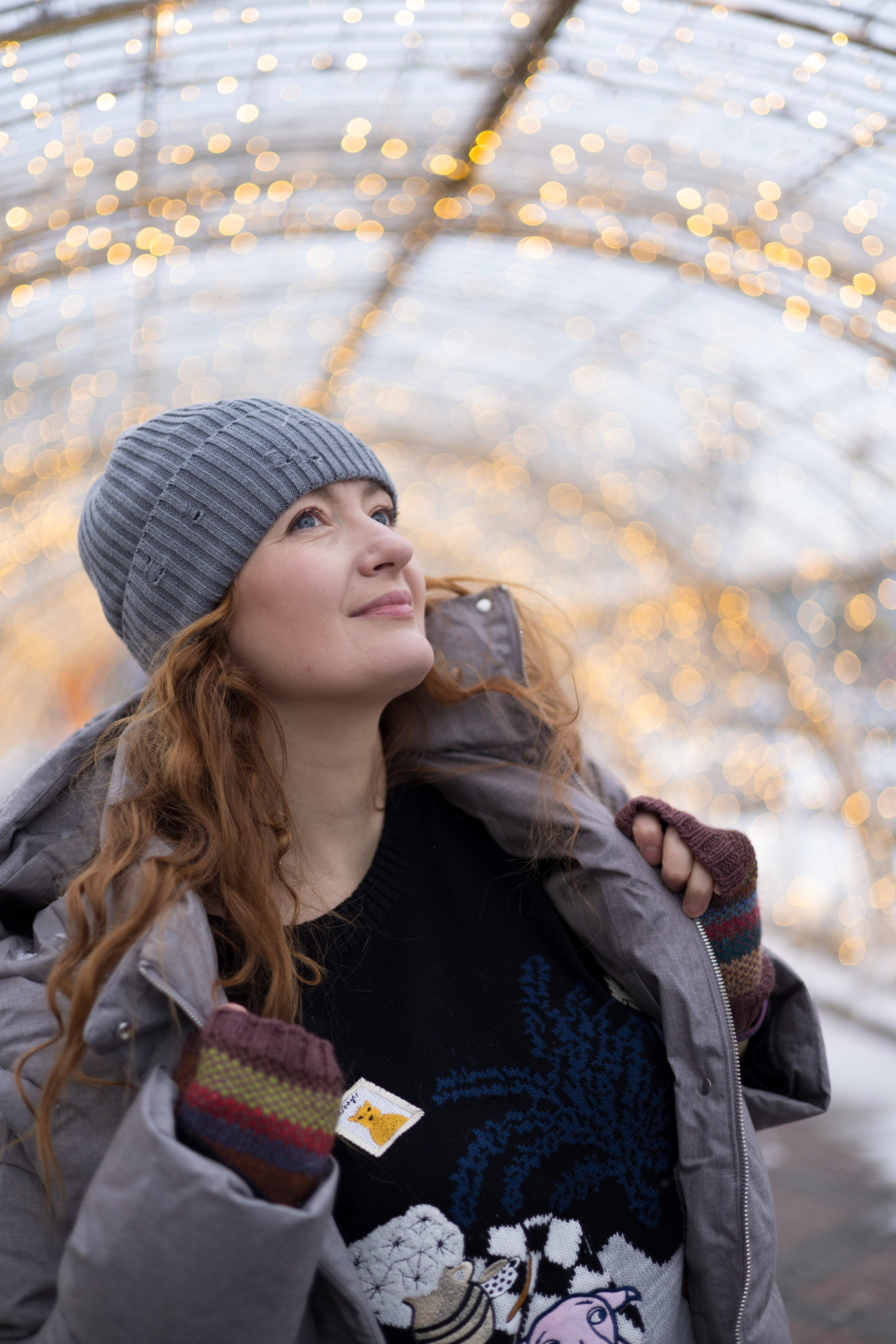 Зимняя прогулка с Анастасией. ФОТОГРАФ МОСКВА ЮЛИЯ ИБРАГИМ