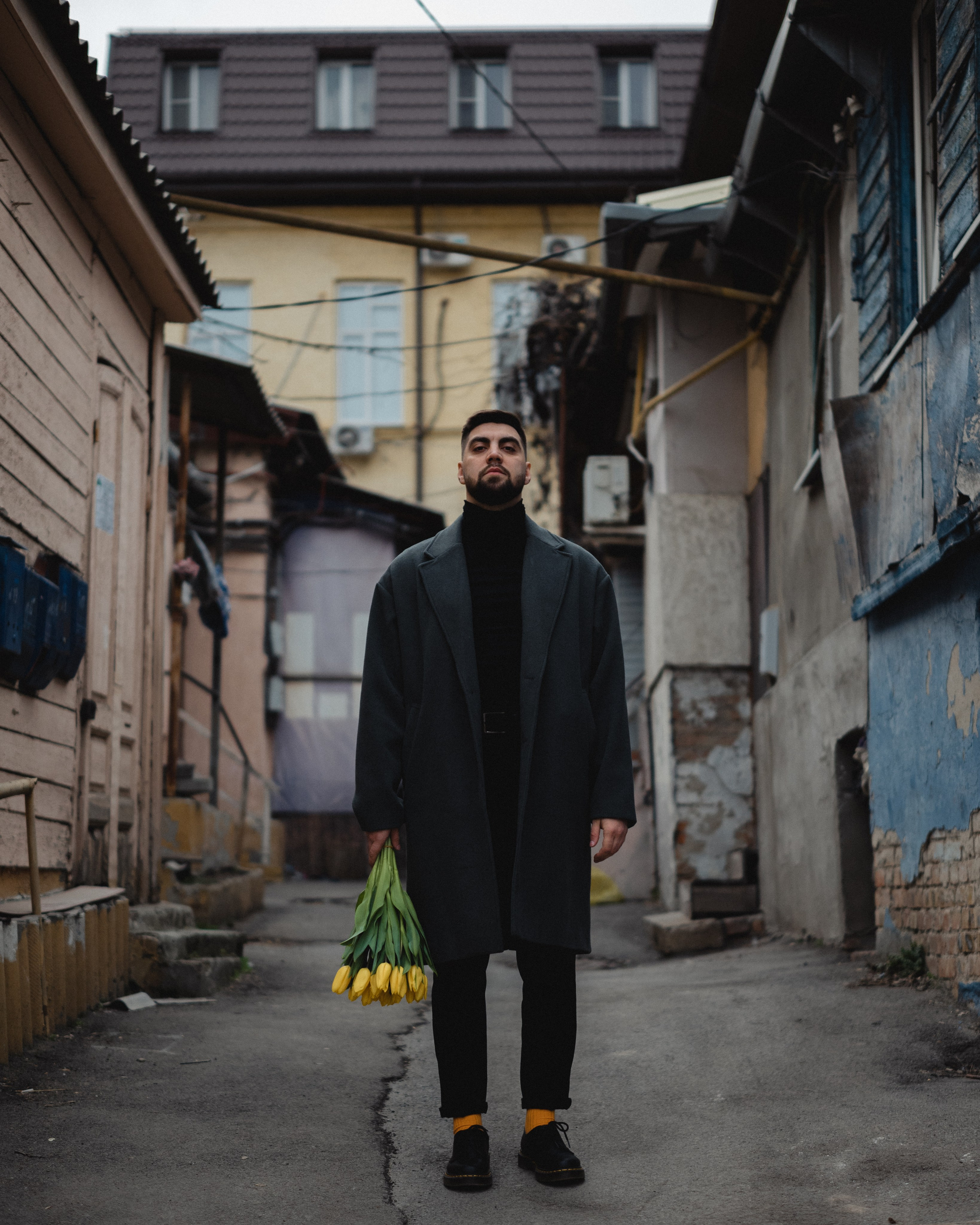 Мужская фотосъемка в старой части Ростова-на-Дону