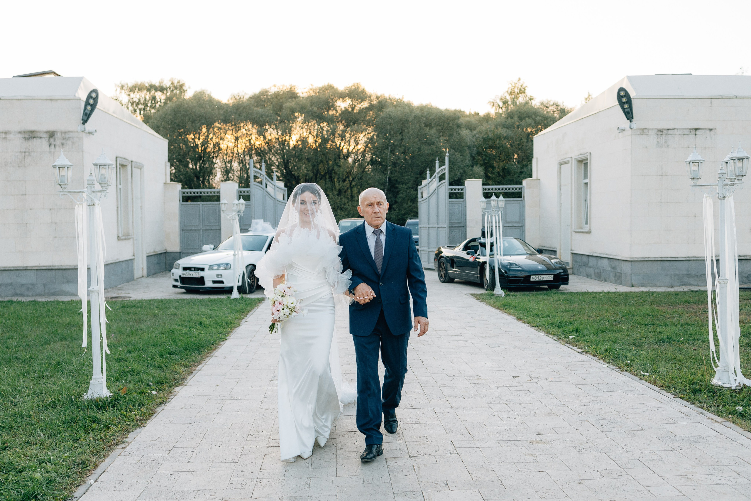 На кабриолетах. Свадебный фотограф в Москве Арчылан Николаев