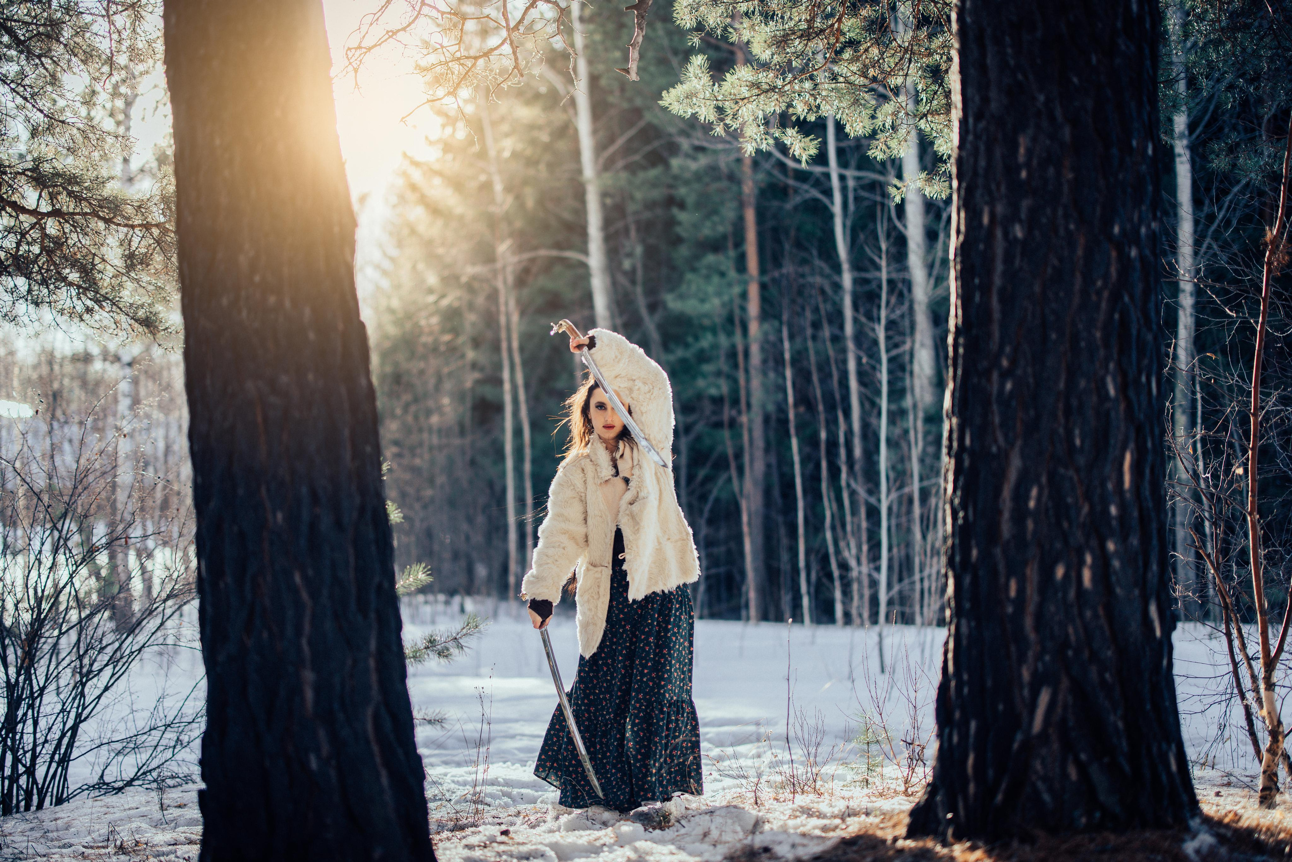 Танец с саблями. Портретный арт-фотограф в Екатеринбурге Алена Нестерова