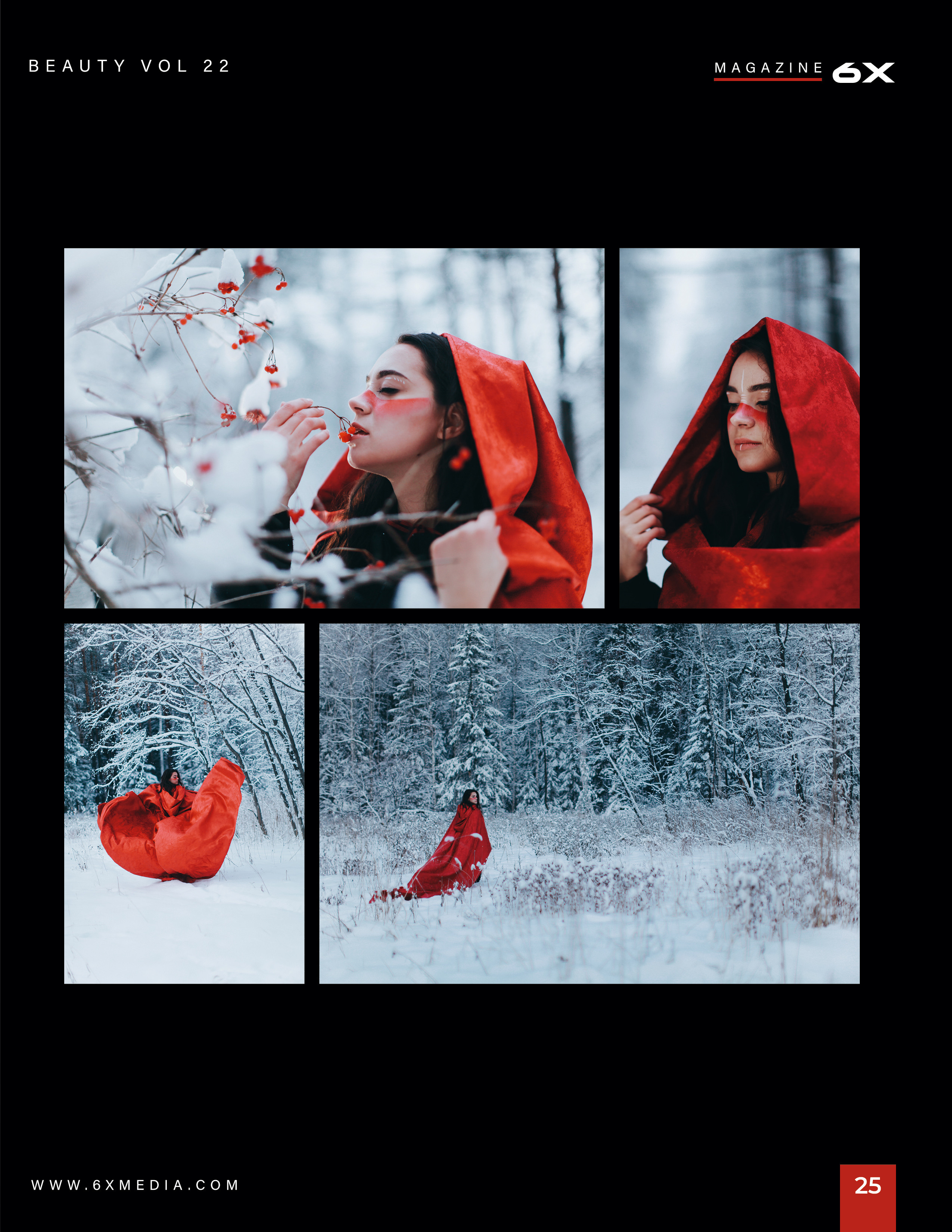 6X Magazine, San Diego, California. Портретный арт-фотограф в Екатеринбурге Алена Нестерова