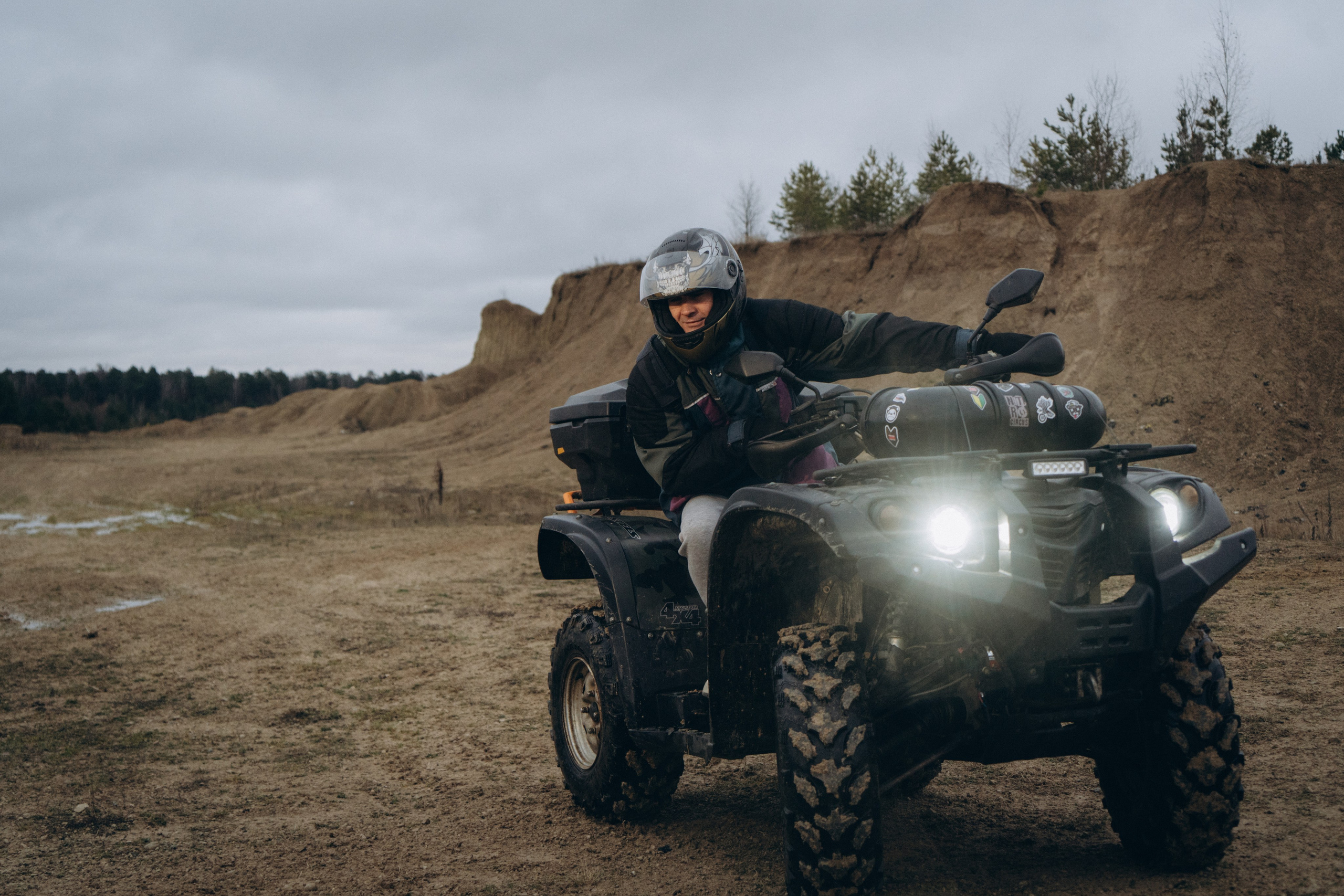 Лав Стори на квадрике. Лиза Фирстова