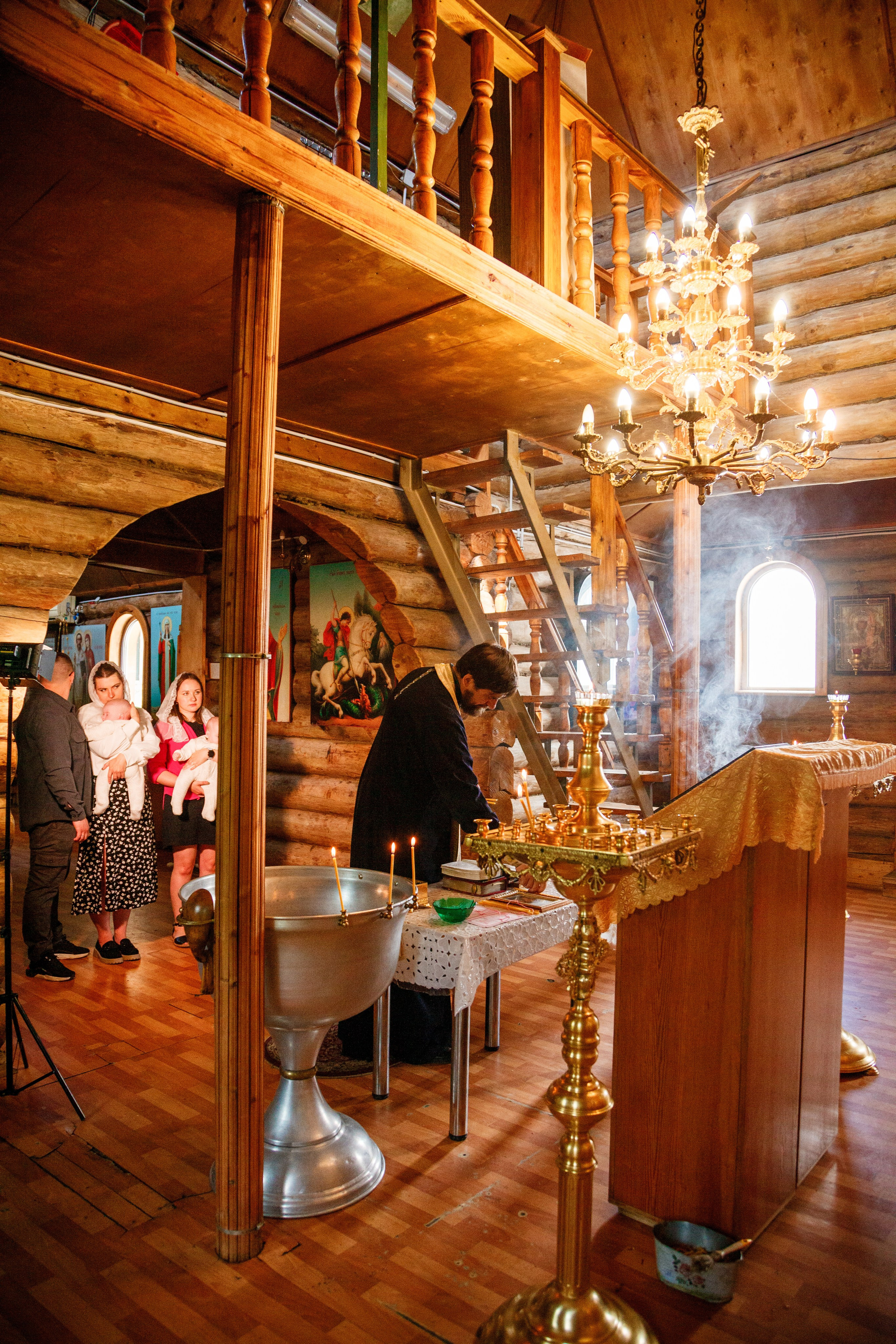 Крещение близняшек. Свадебный и семейный фотограф в Армавире