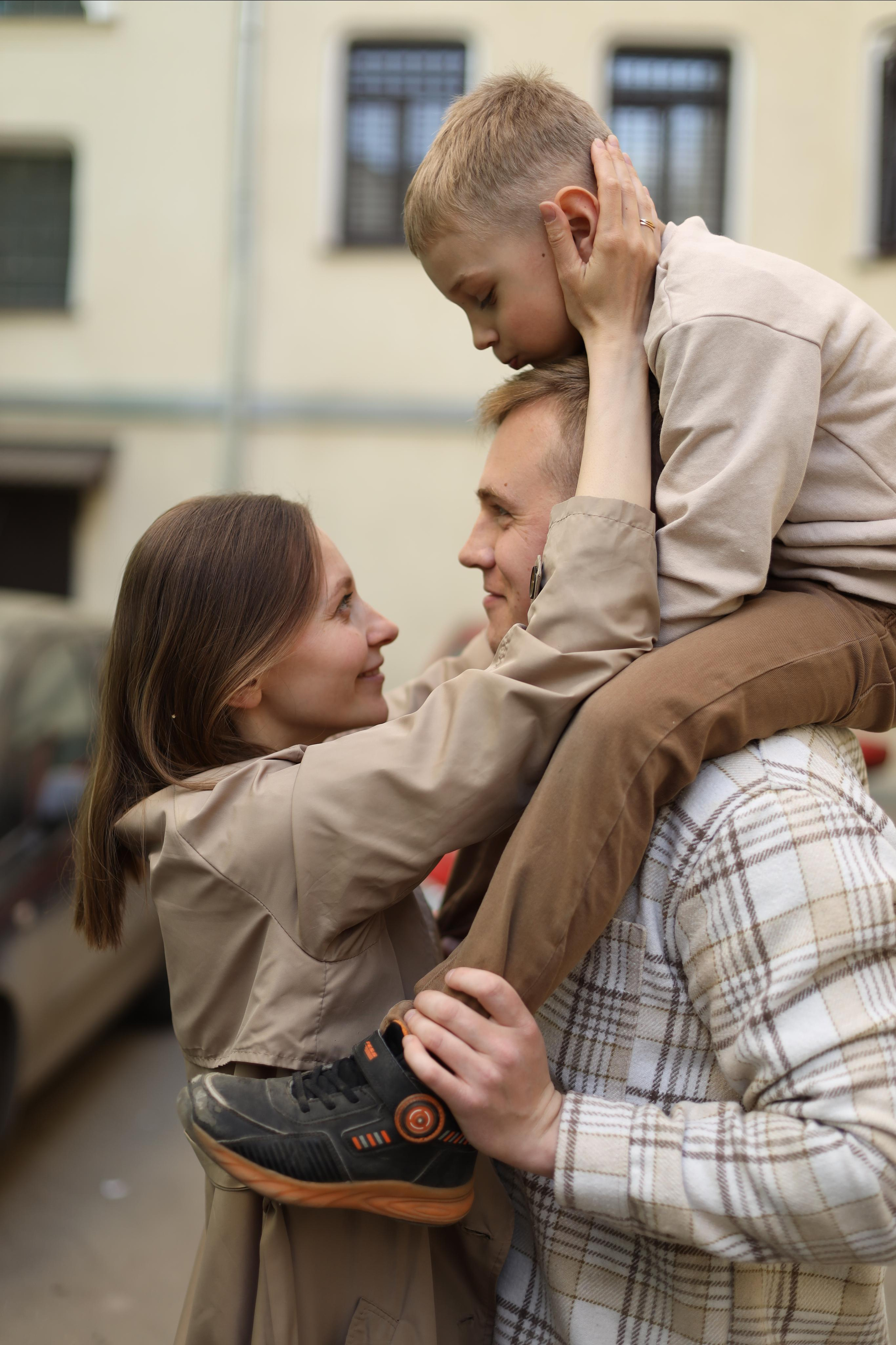 Красивая семья Кати. Фотограф в г. Москве Армина Карапетян