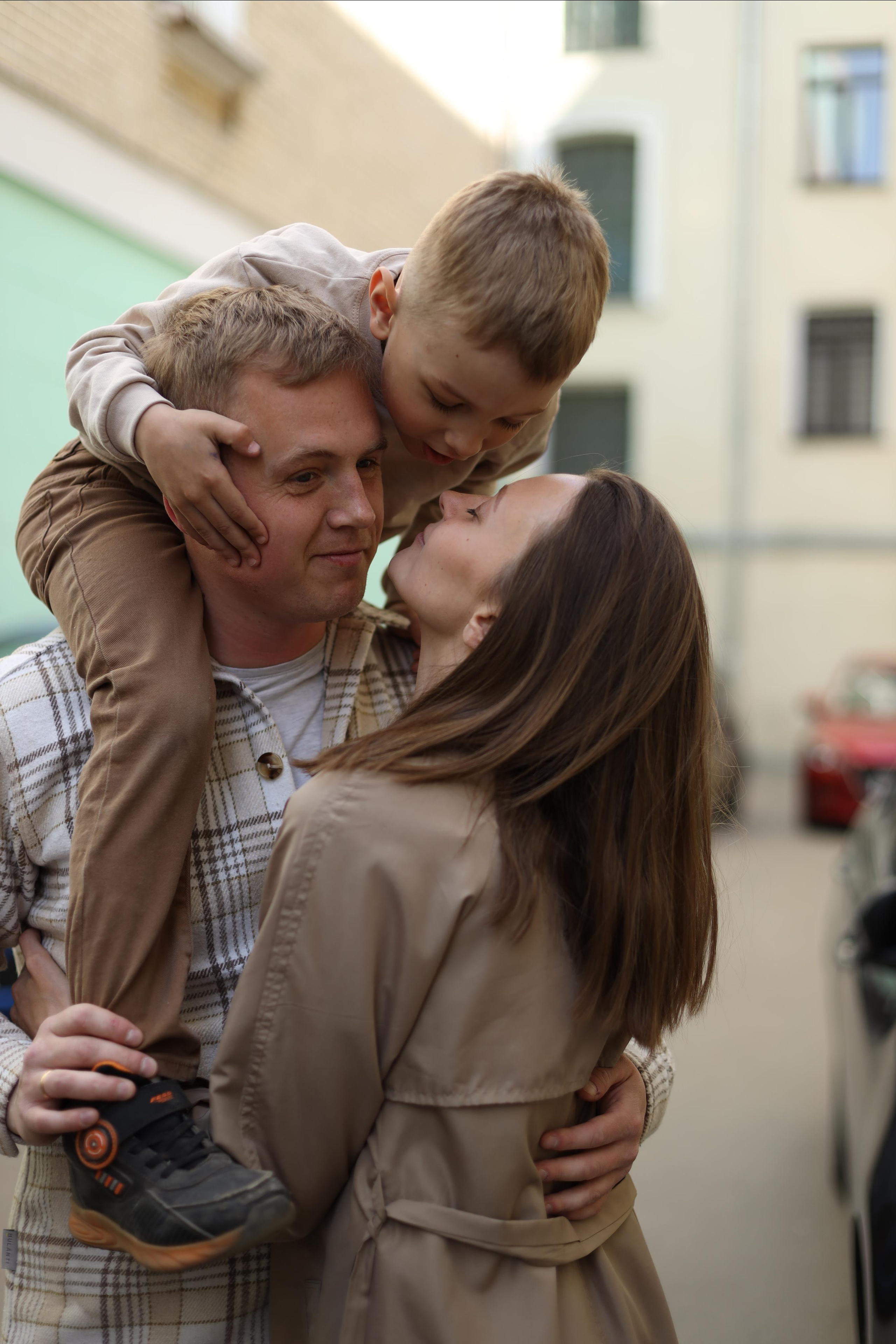 Красивая семья Кати. Фотограф в г. Москве Армина Карапетян