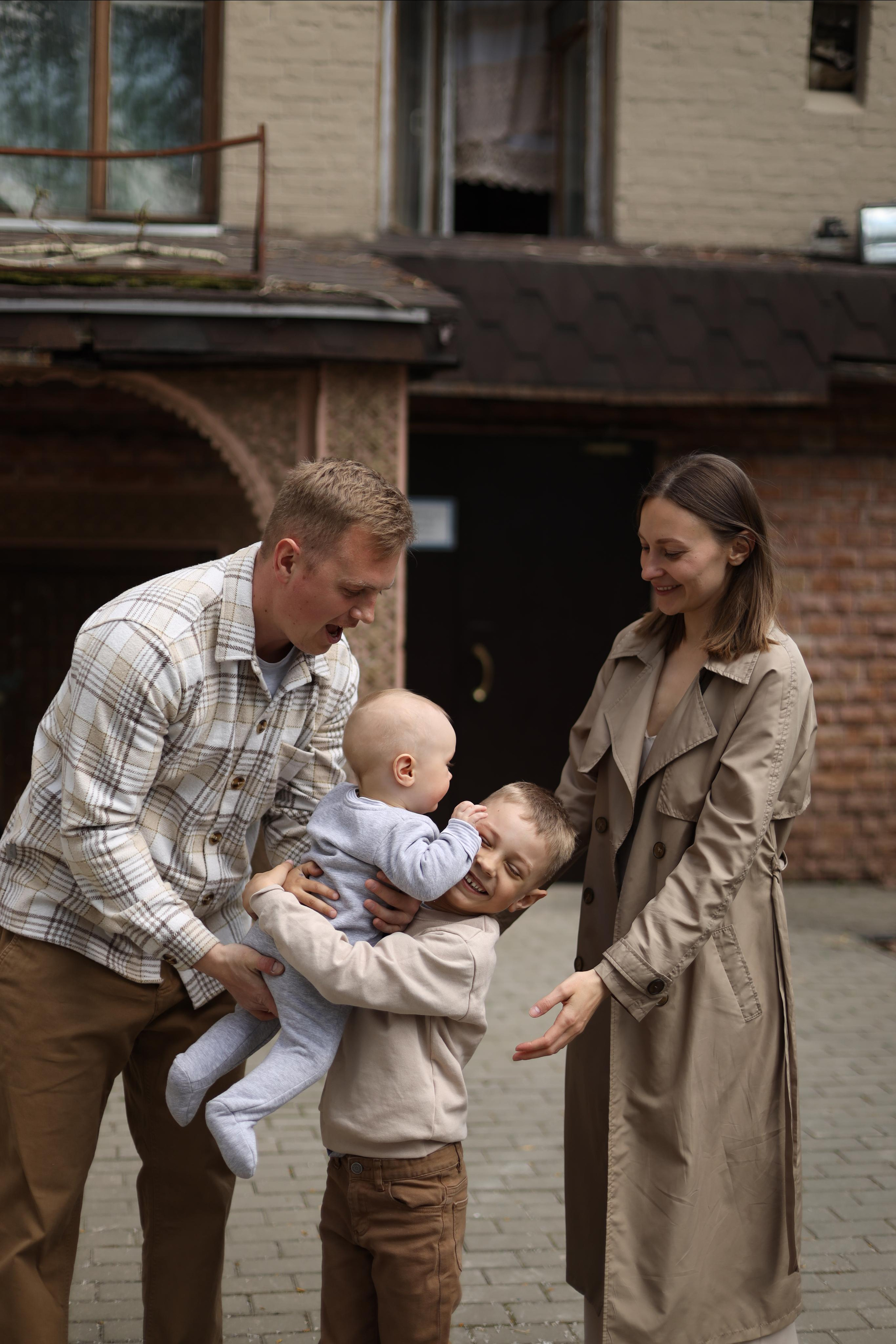 Красивая семья Кати. Фотограф в г. Москве Армина Карапетян