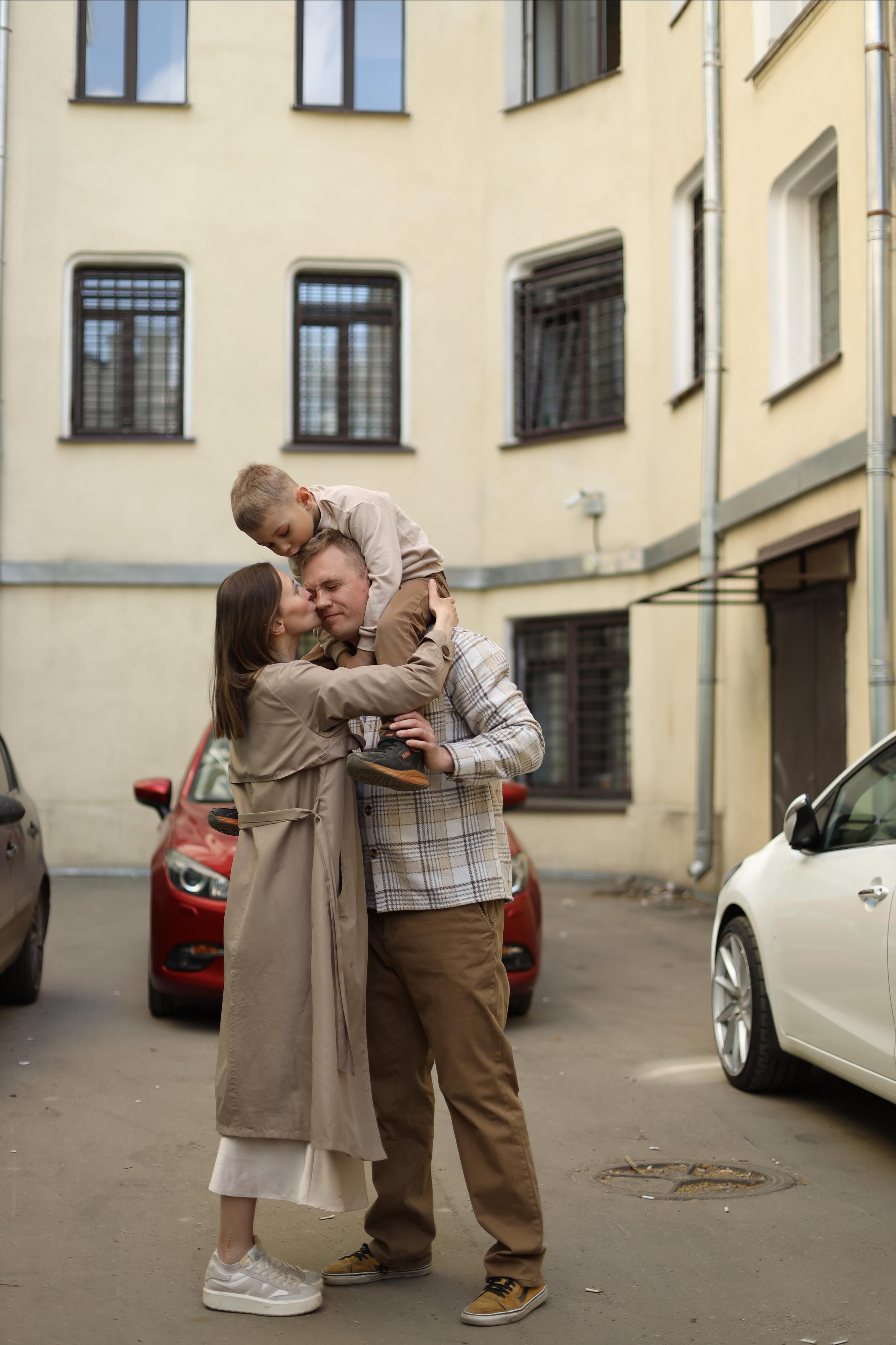 Красивая семья Кати. Фотограф в г. Москве Армина Карапетян