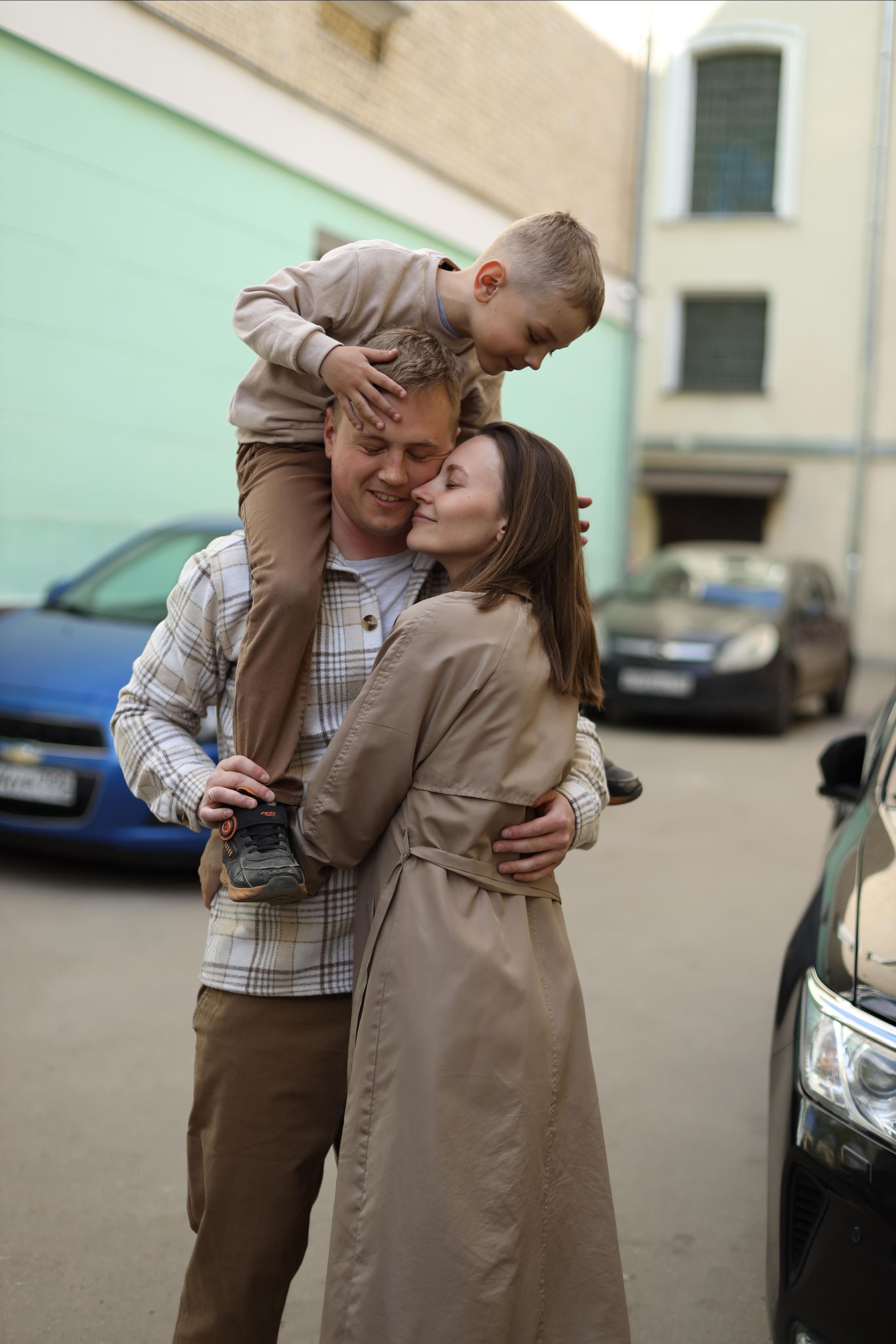 Красивая семья Кати. Фотограф в г. Москве Армина Карапетян